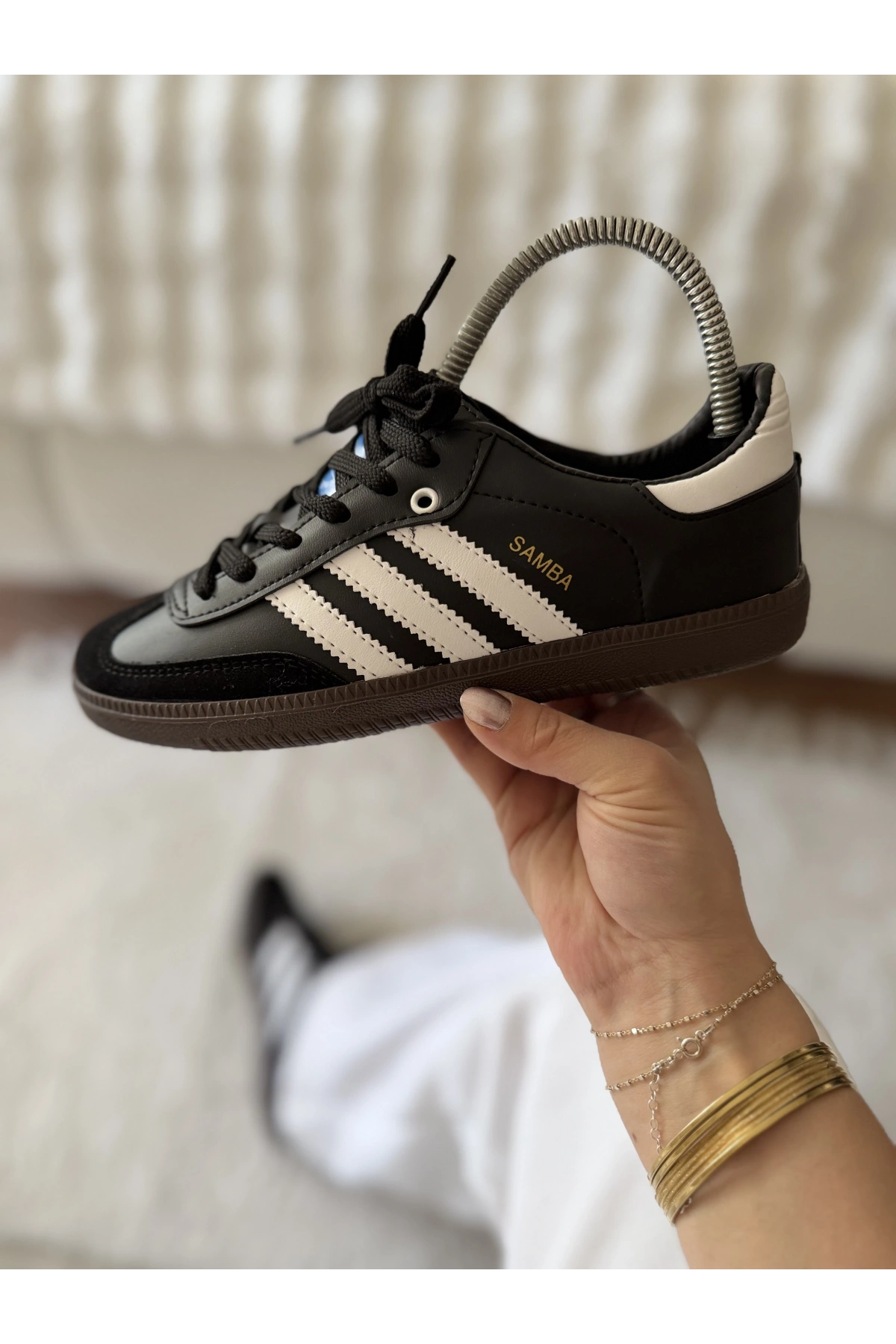 Adidas Samba OG Black White Gum Taban Unisex Sneaker