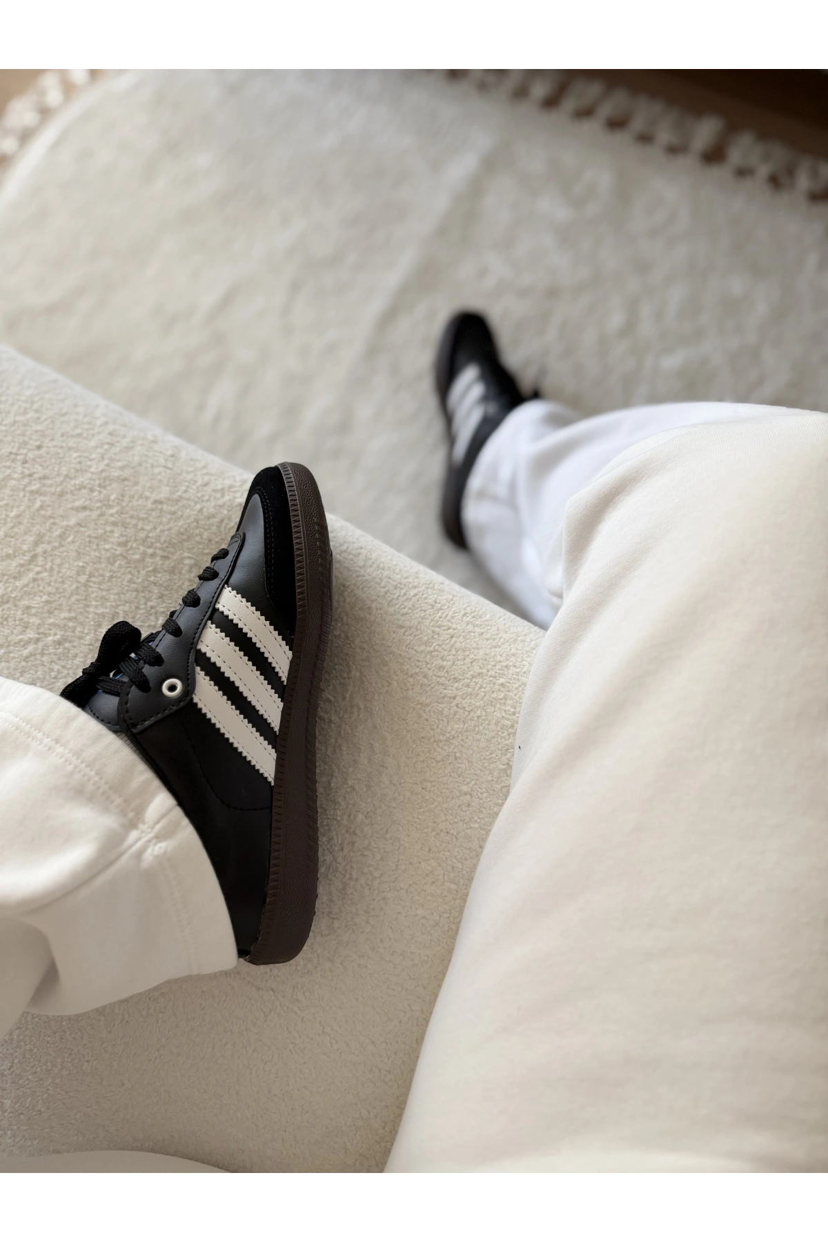 Adidas Samba OG Black White Gum Taban Unisex Sneaker