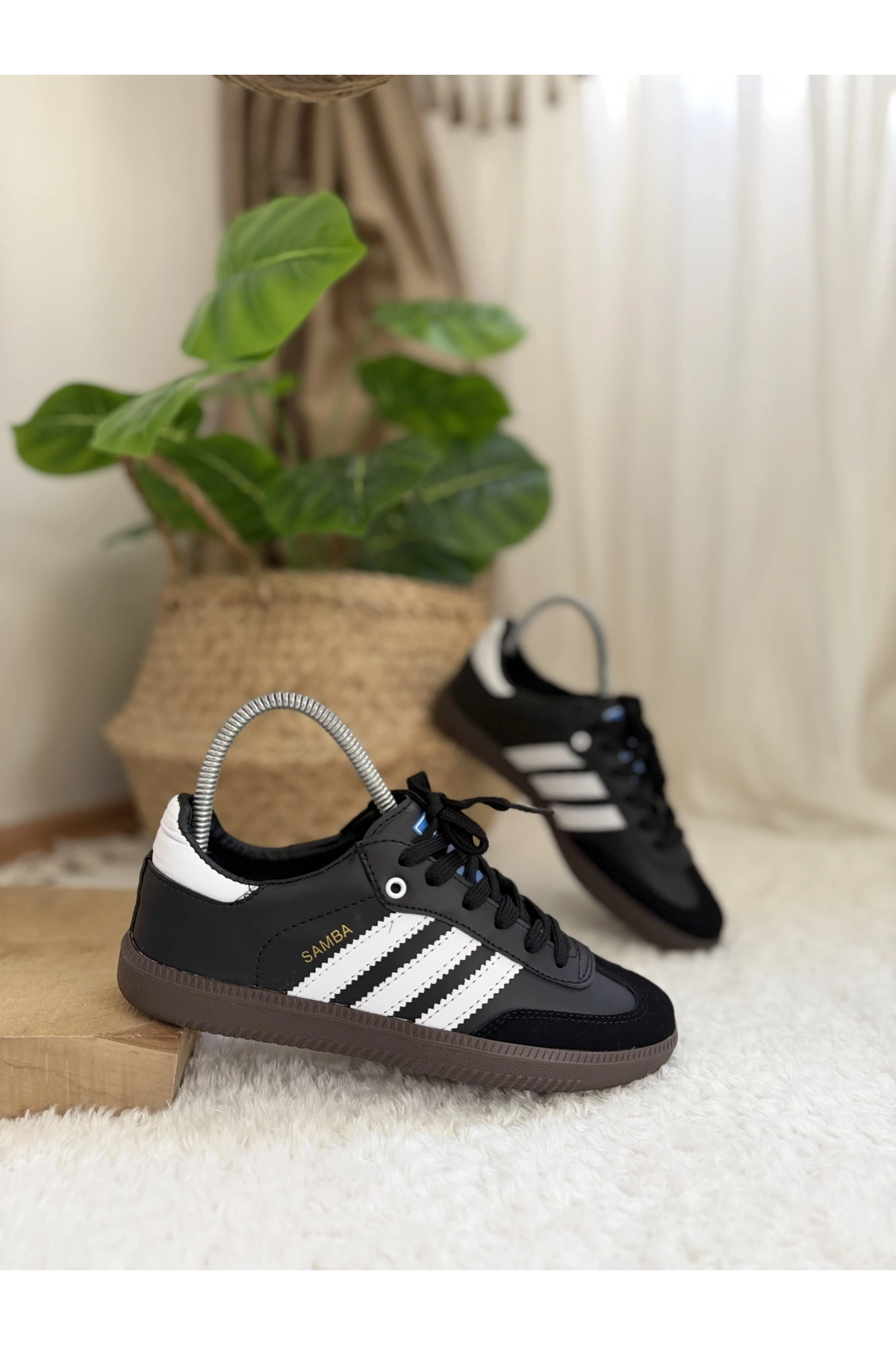 Adidas Samba OG Black White Gum Taban Unisex Sneaker