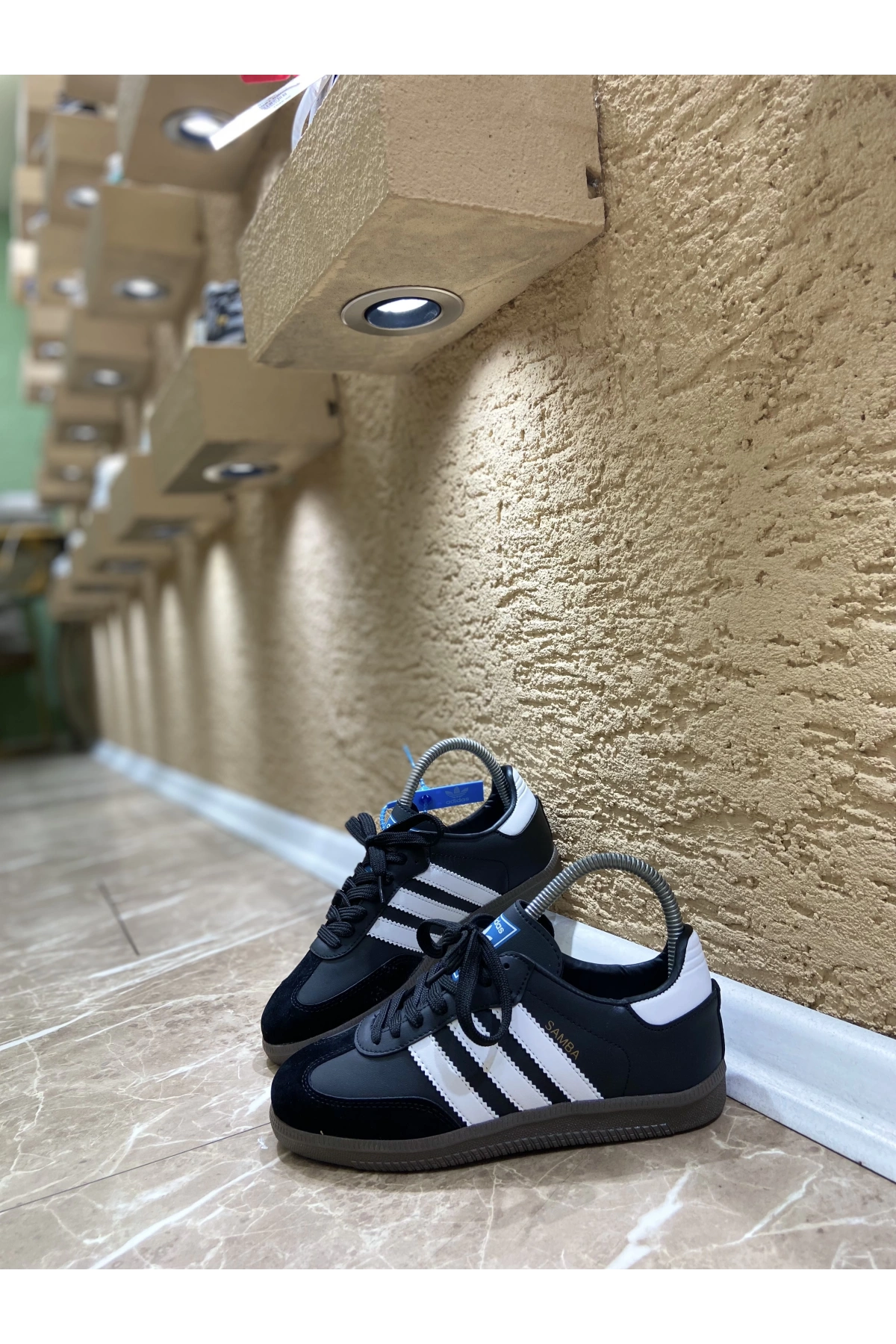 Adidas Samba Siyah Beyaz İthal Spor Ayakkabı