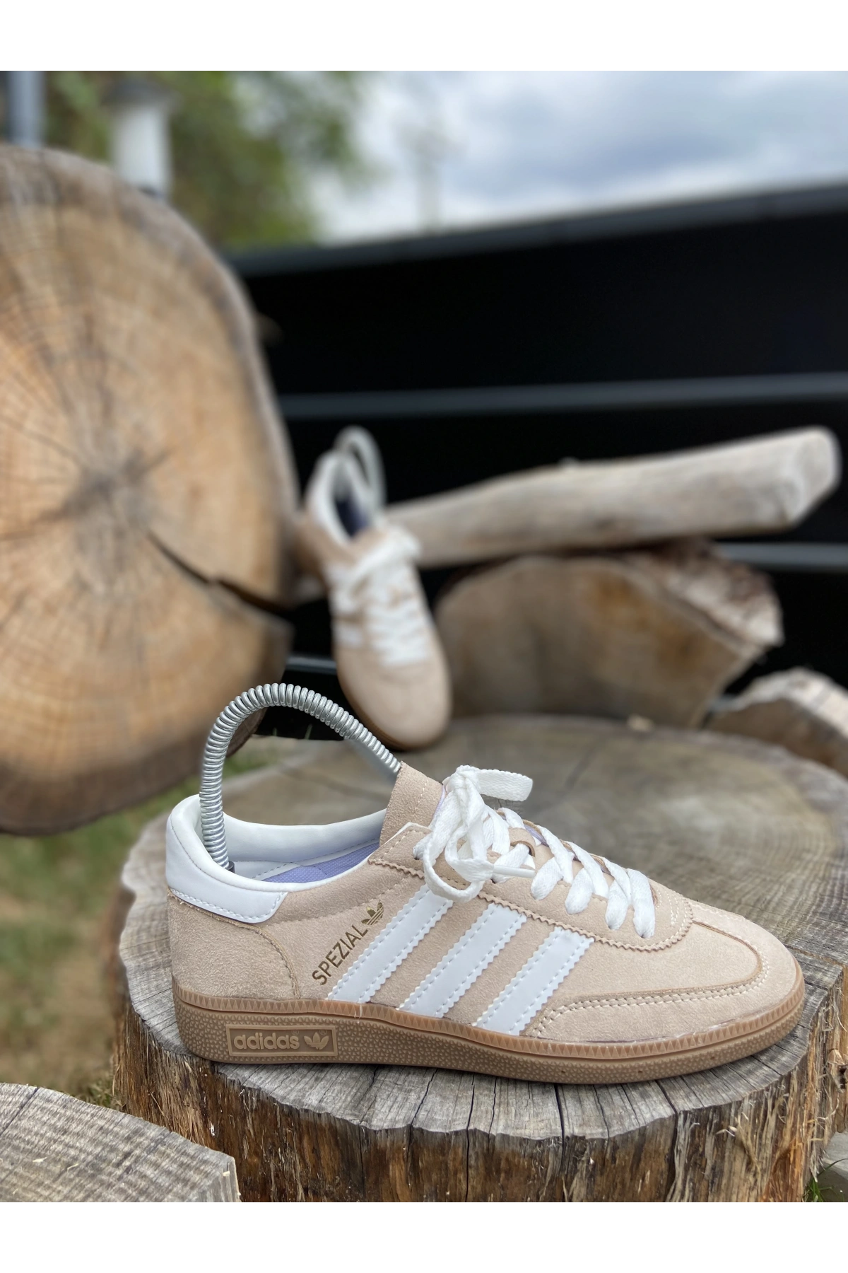 Adidas Spezial Nubuk Krem Beyaz