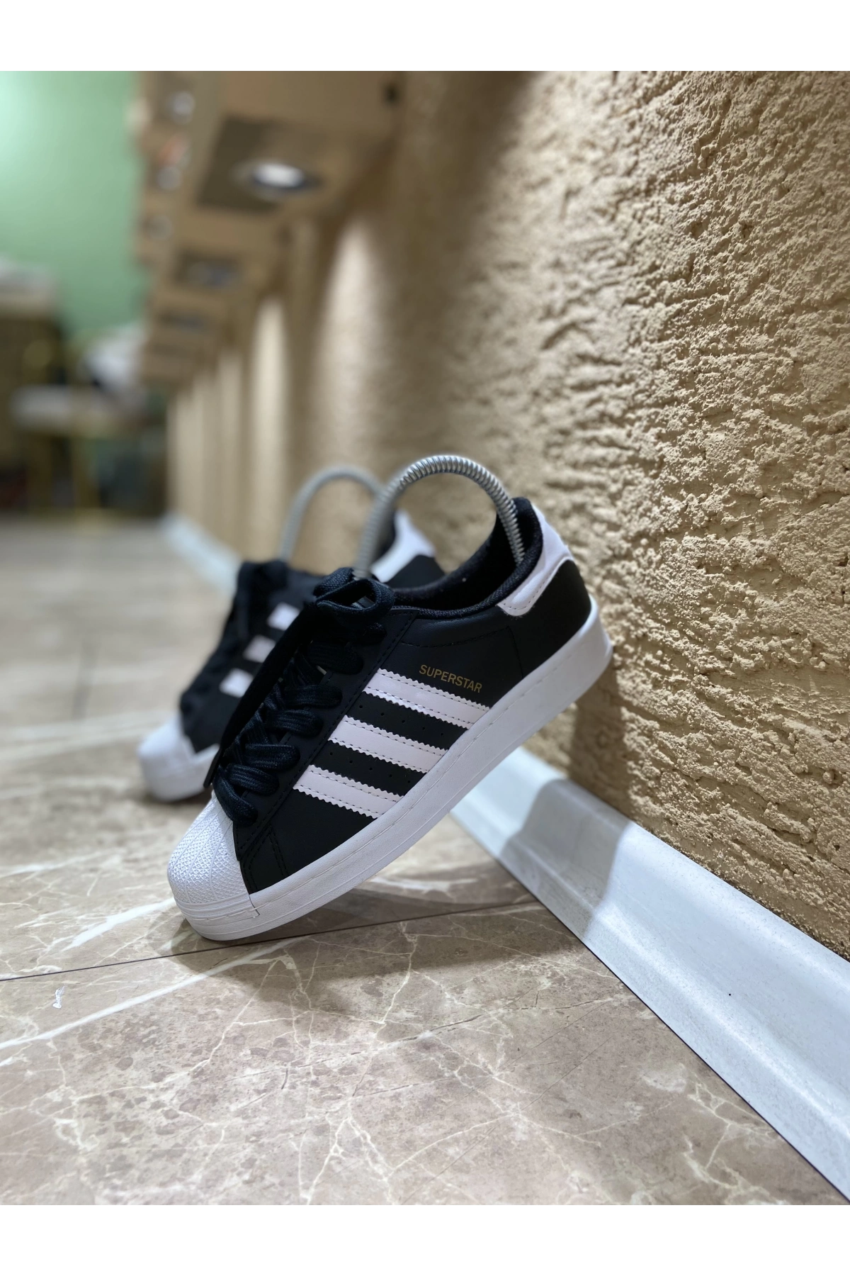 Adidas Süperstar Siyah Beyaz İthal Spor Ayakkabı