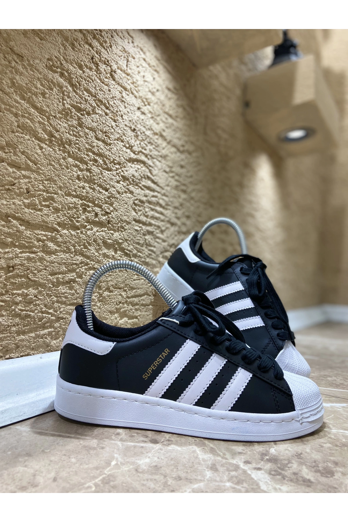 Adidas Süperstar Siyah Beyaz İthal Spor Ayakkabı