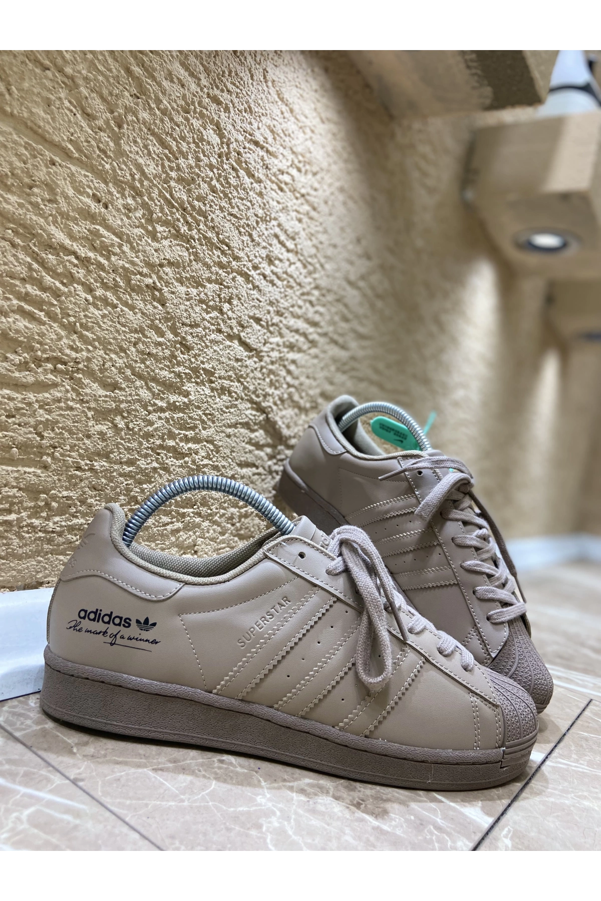 Adidas Süperstar Vizon İthal Spor Ayakkabı