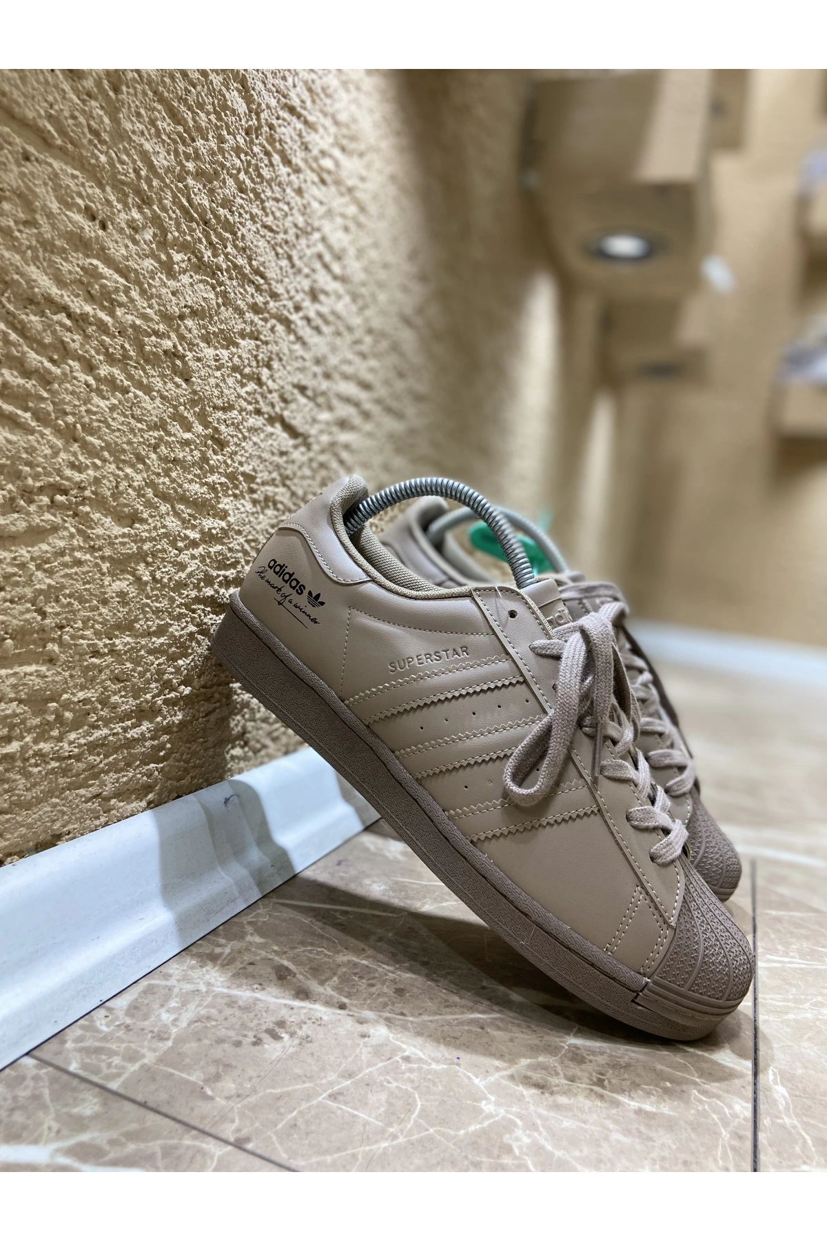 Adidas Süperstar Vizon İthal Spor Ayakkabı