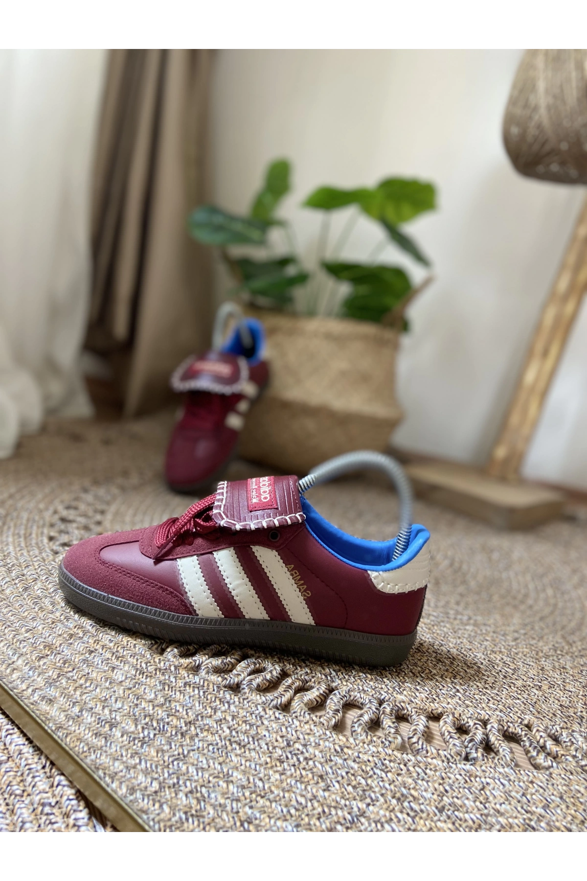 Adidas Wales Bonner Samba Bordo Krem