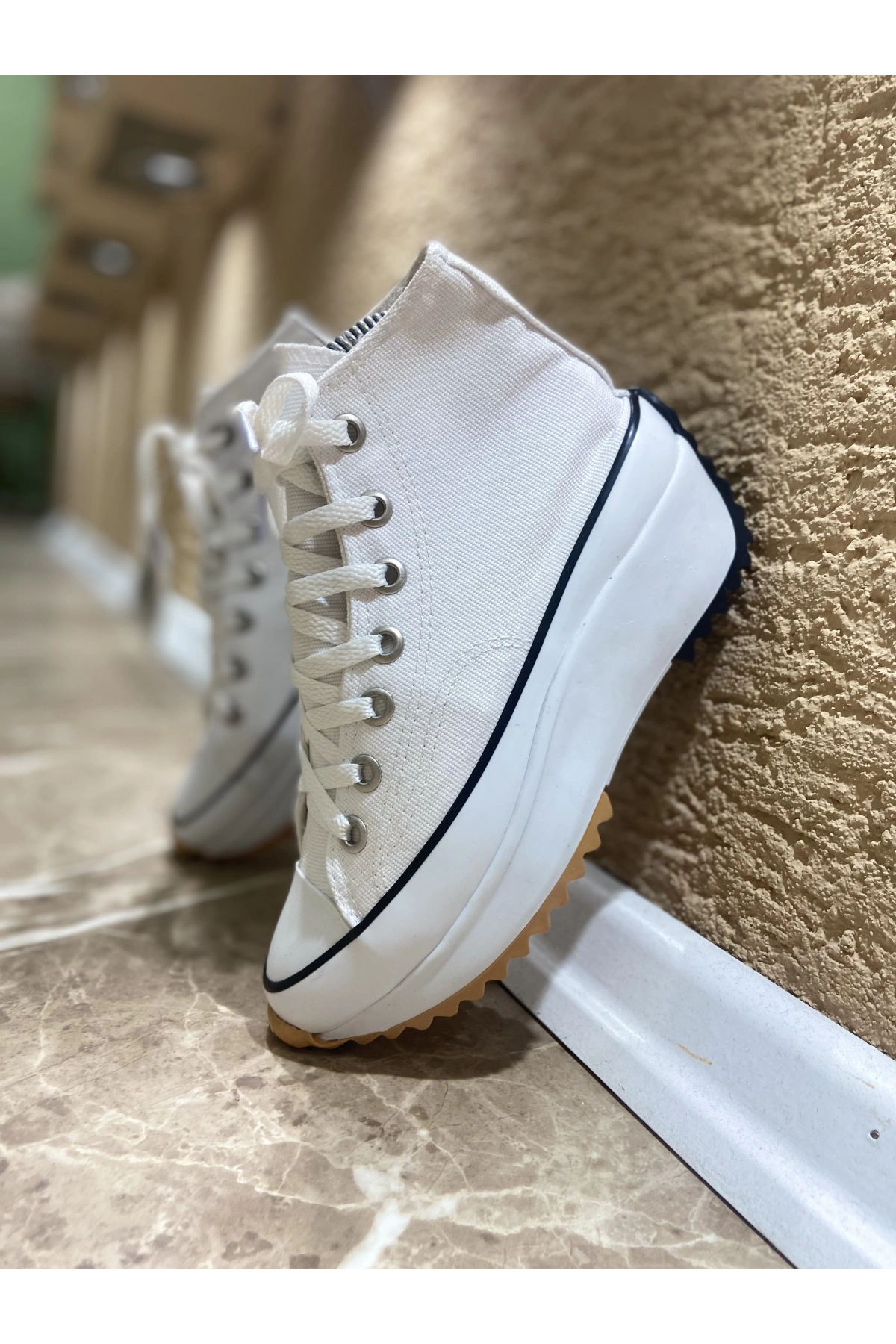 Converse Run Star Beyaz Spor Ayakkabı