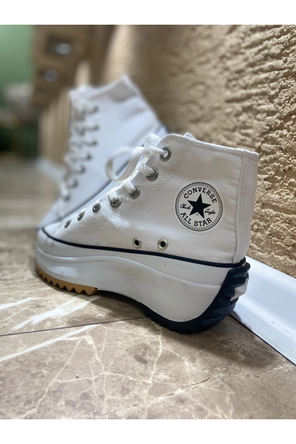 Converse Run Star Beyaz Spor Ayakkabı