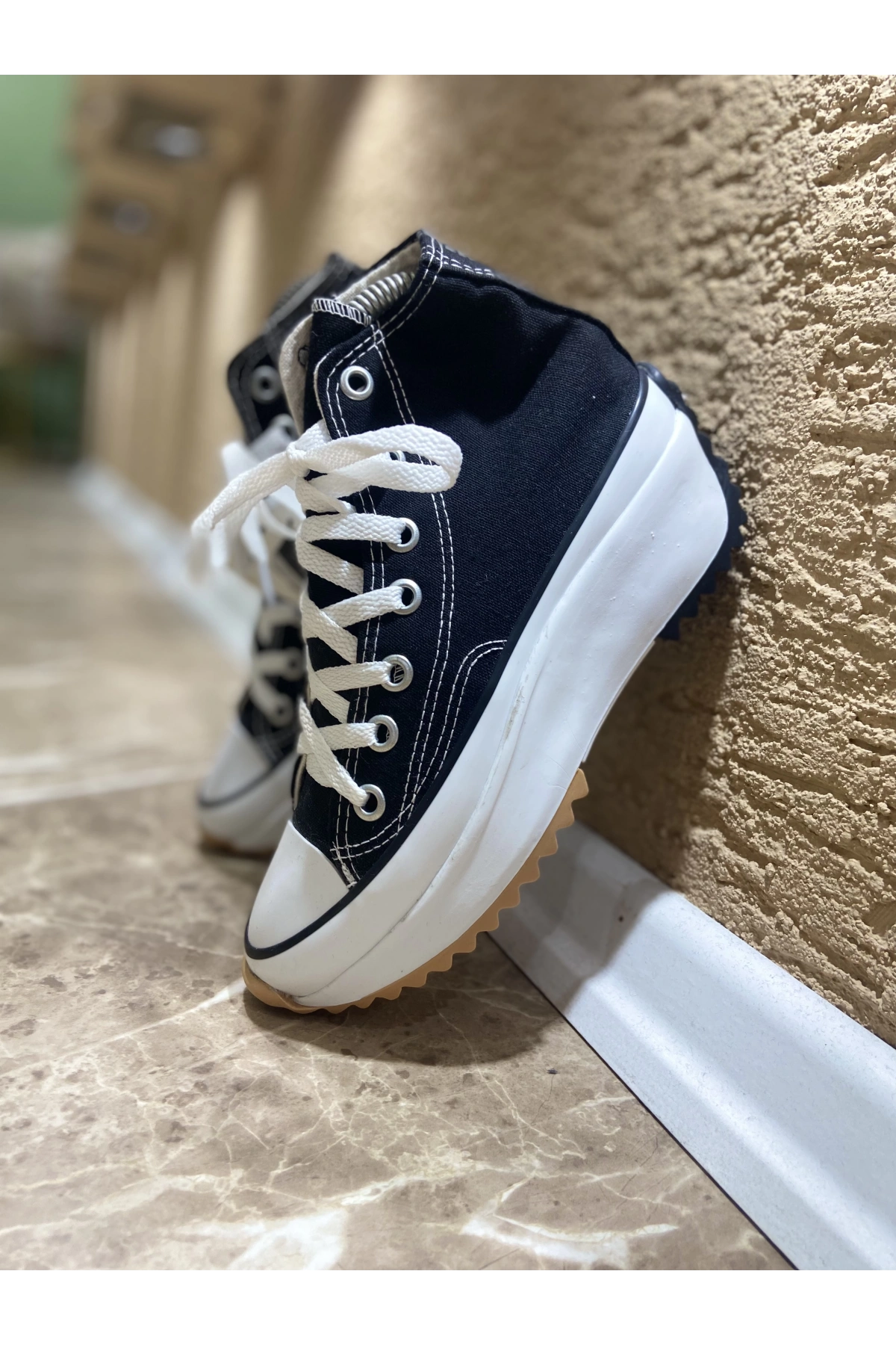 Converse Run Star Siyah Spor Ayakkabı