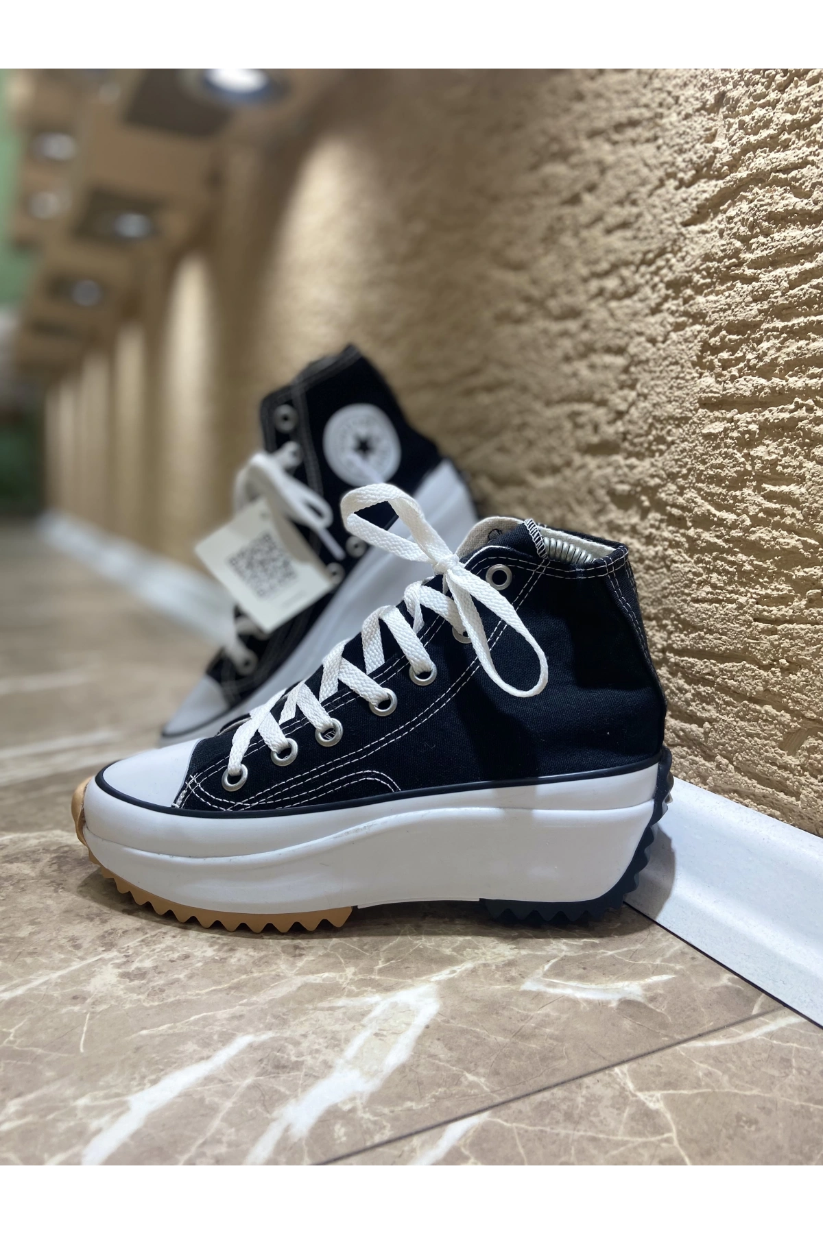 Converse Run Star Siyah Spor Ayakkabı