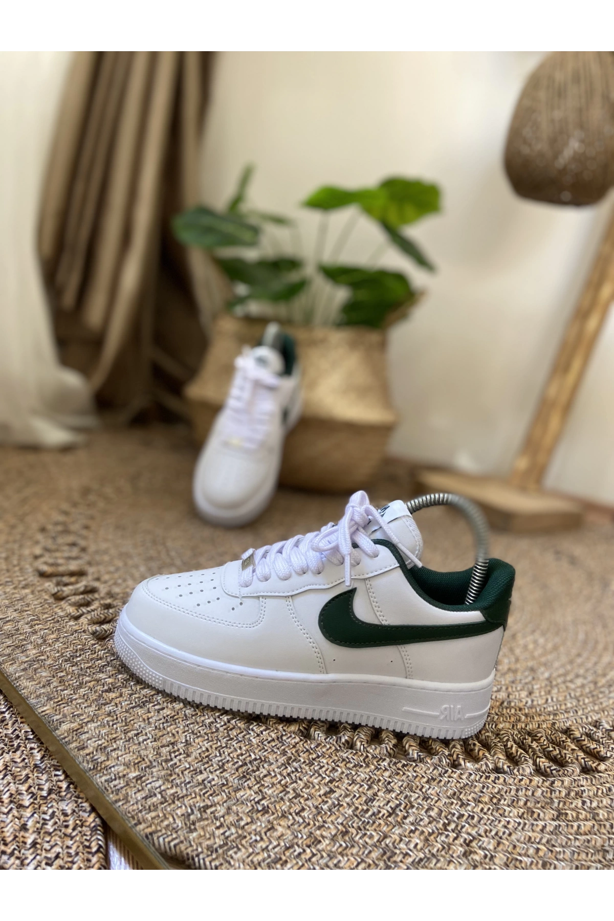 Nike Air Force Beyaz Yeşil Unisex