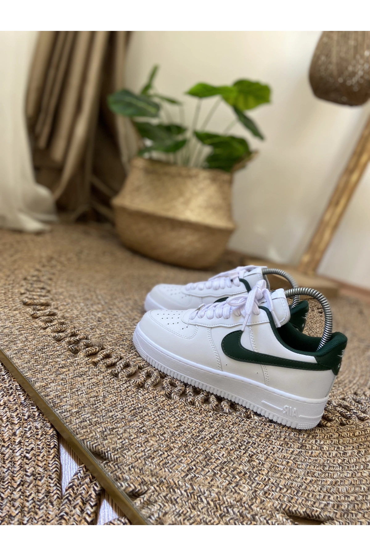 Nike Air Force Beyaz Yeşil Unisex