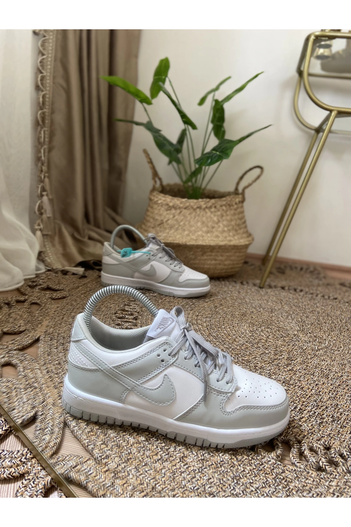 Nike Air Gri Dunk Spor Ayakkabı