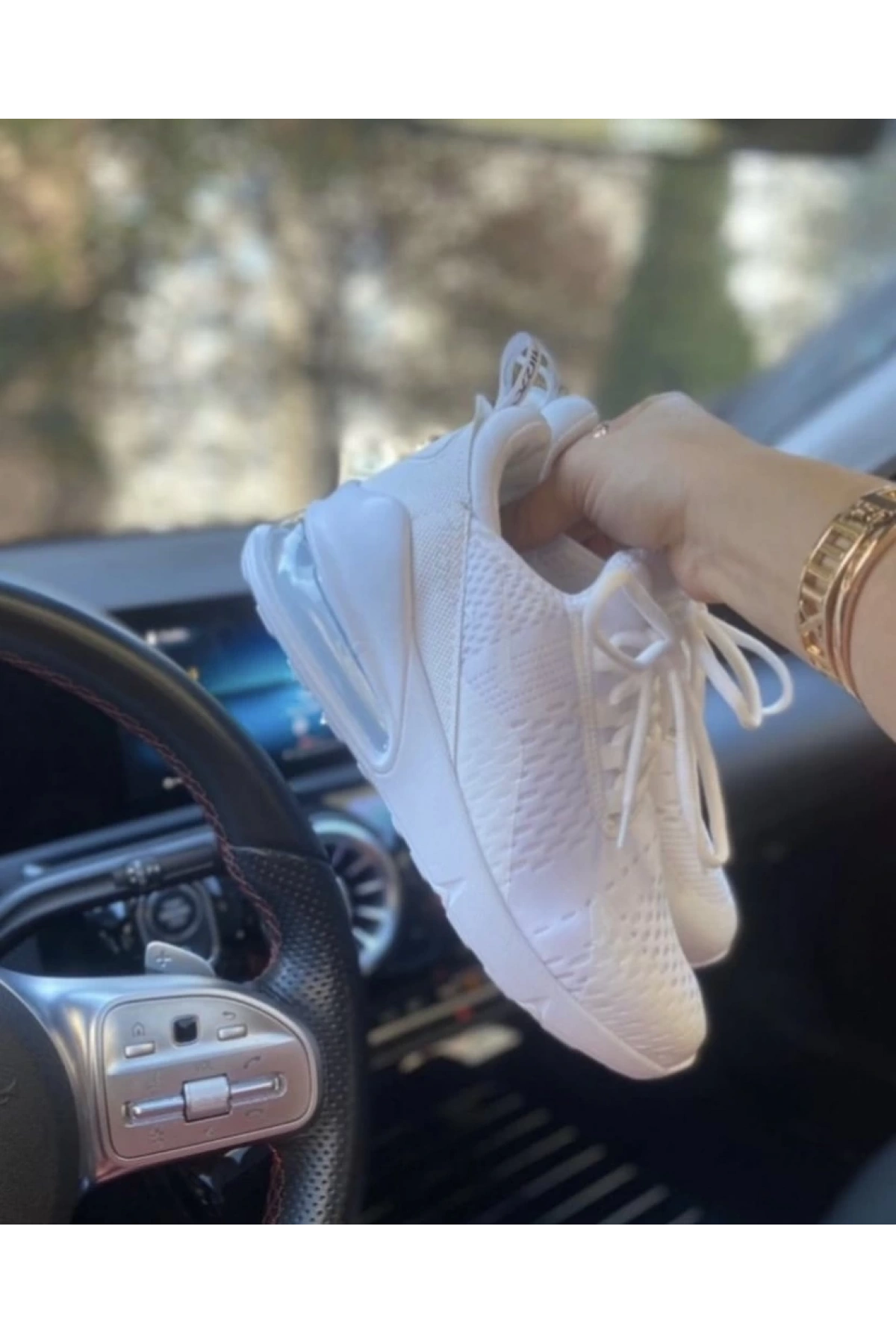 Nike Air Max 270 Beyaz Spor Ayakkabı