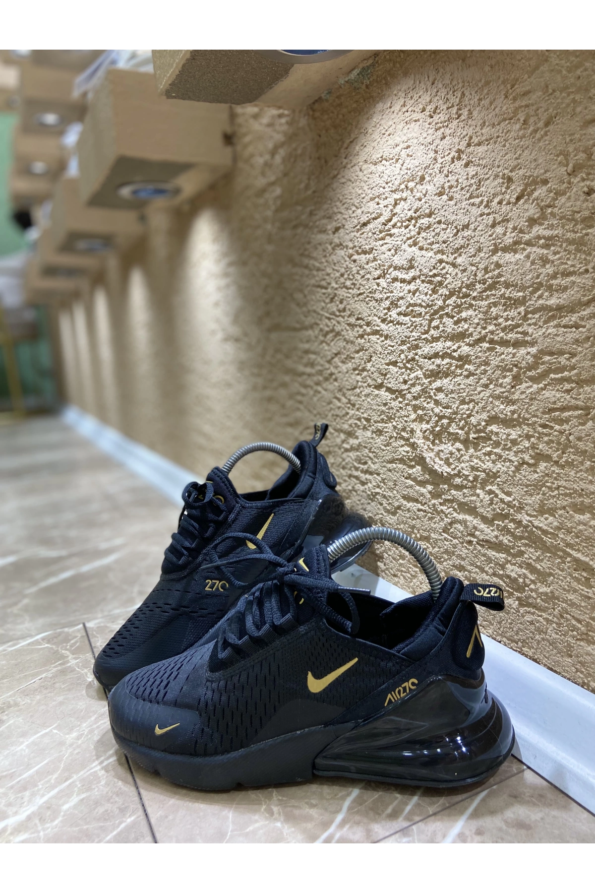 Nike Air Max 270 Siyah İthal Spor Ayakkabı