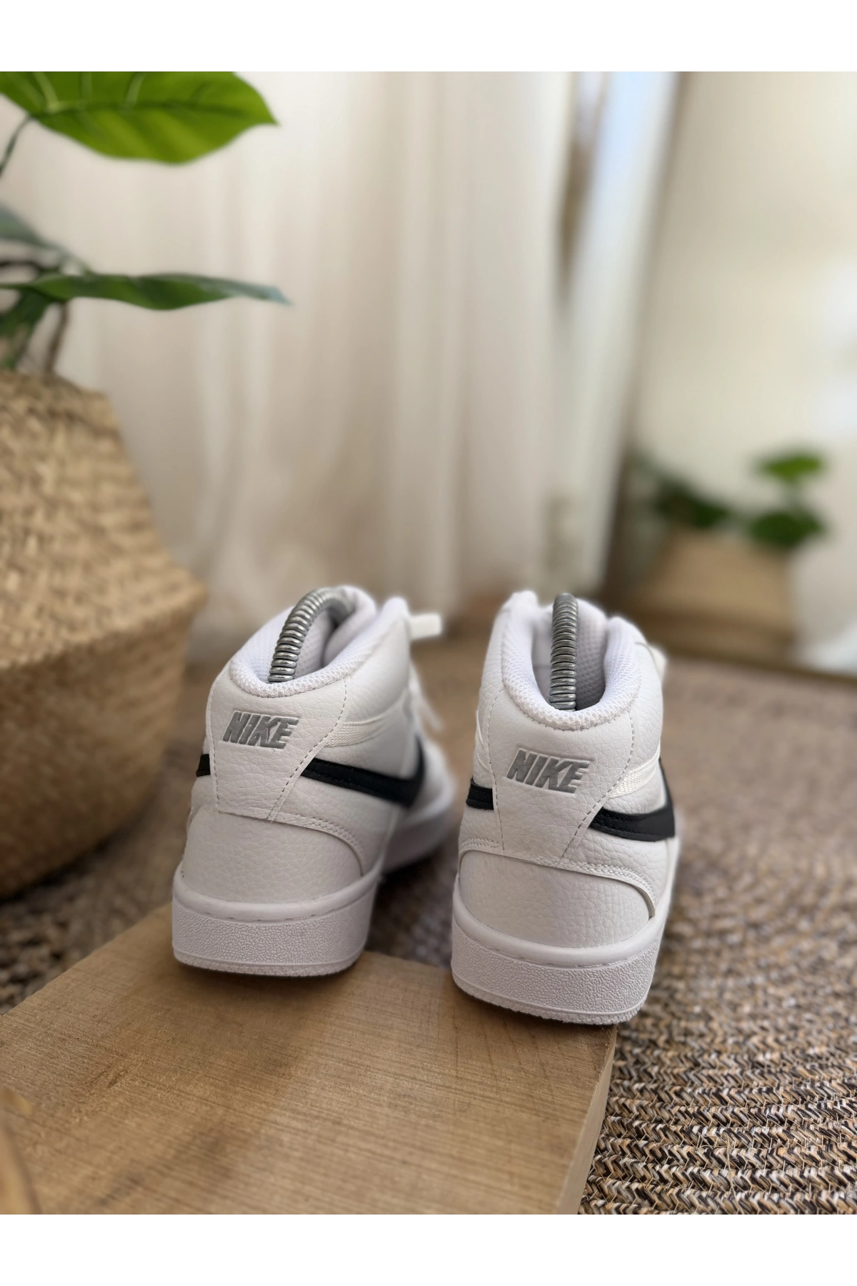 Nike Court Vision Beyaz Siyah Unisex