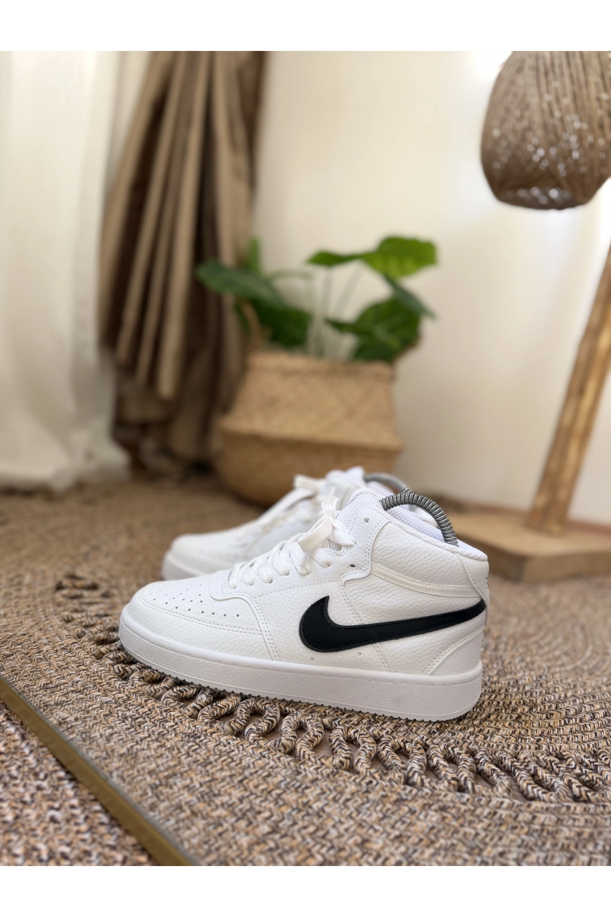 Nike Court Vision Beyaz Siyah Unisex