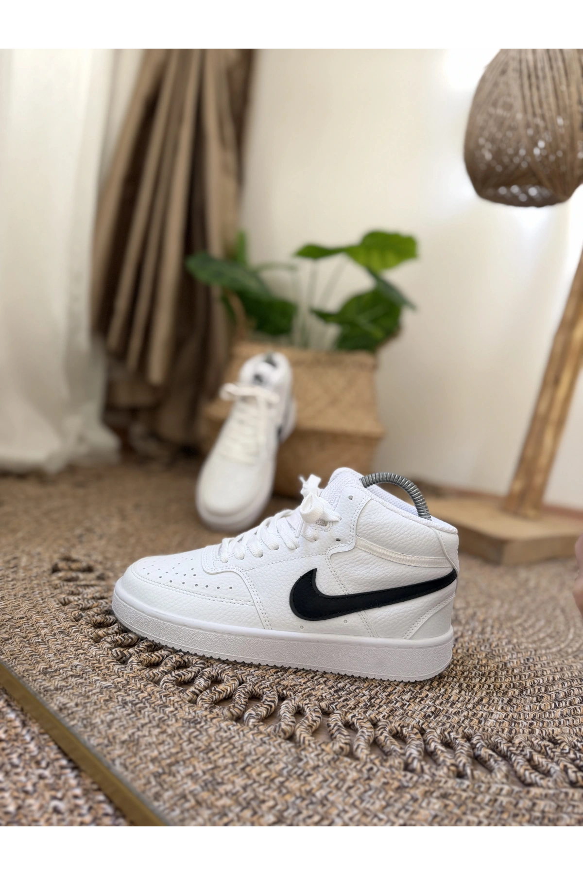 Nike Court Vision Beyaz Siyah Unisex