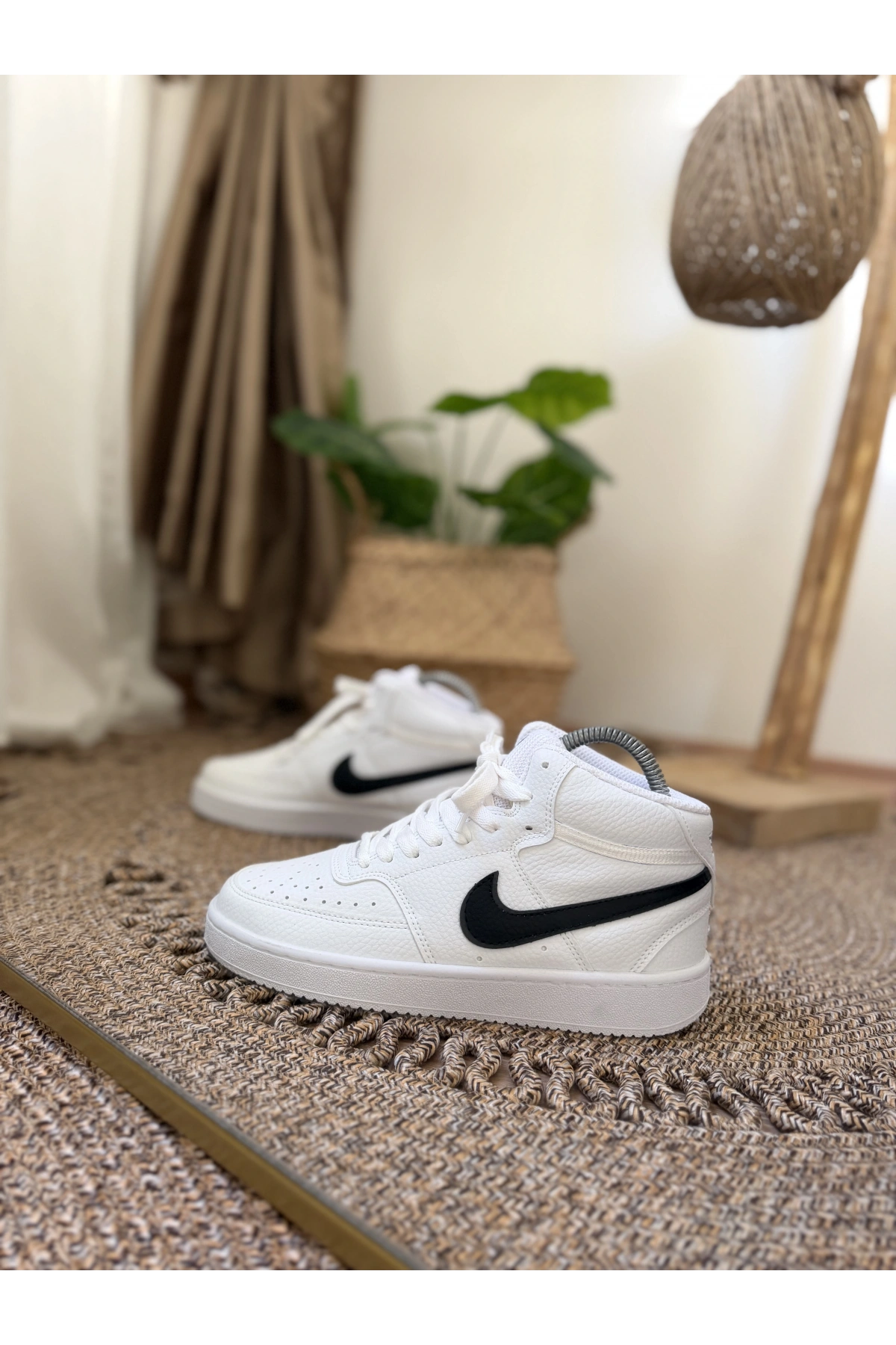 Nike Court Vision Beyaz Siyah Unisex