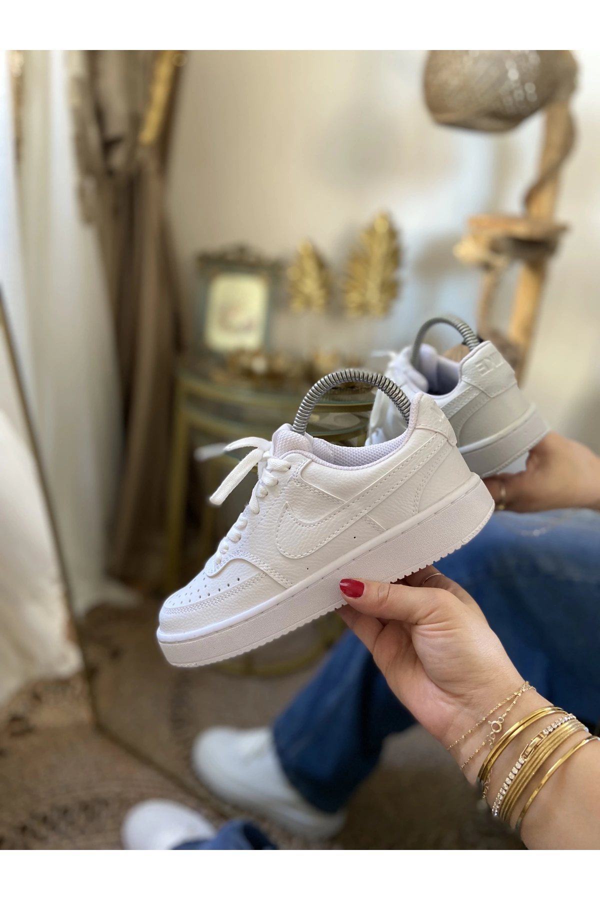 Nike Court Vision Low Next Beyaz Spor Ayakkabı