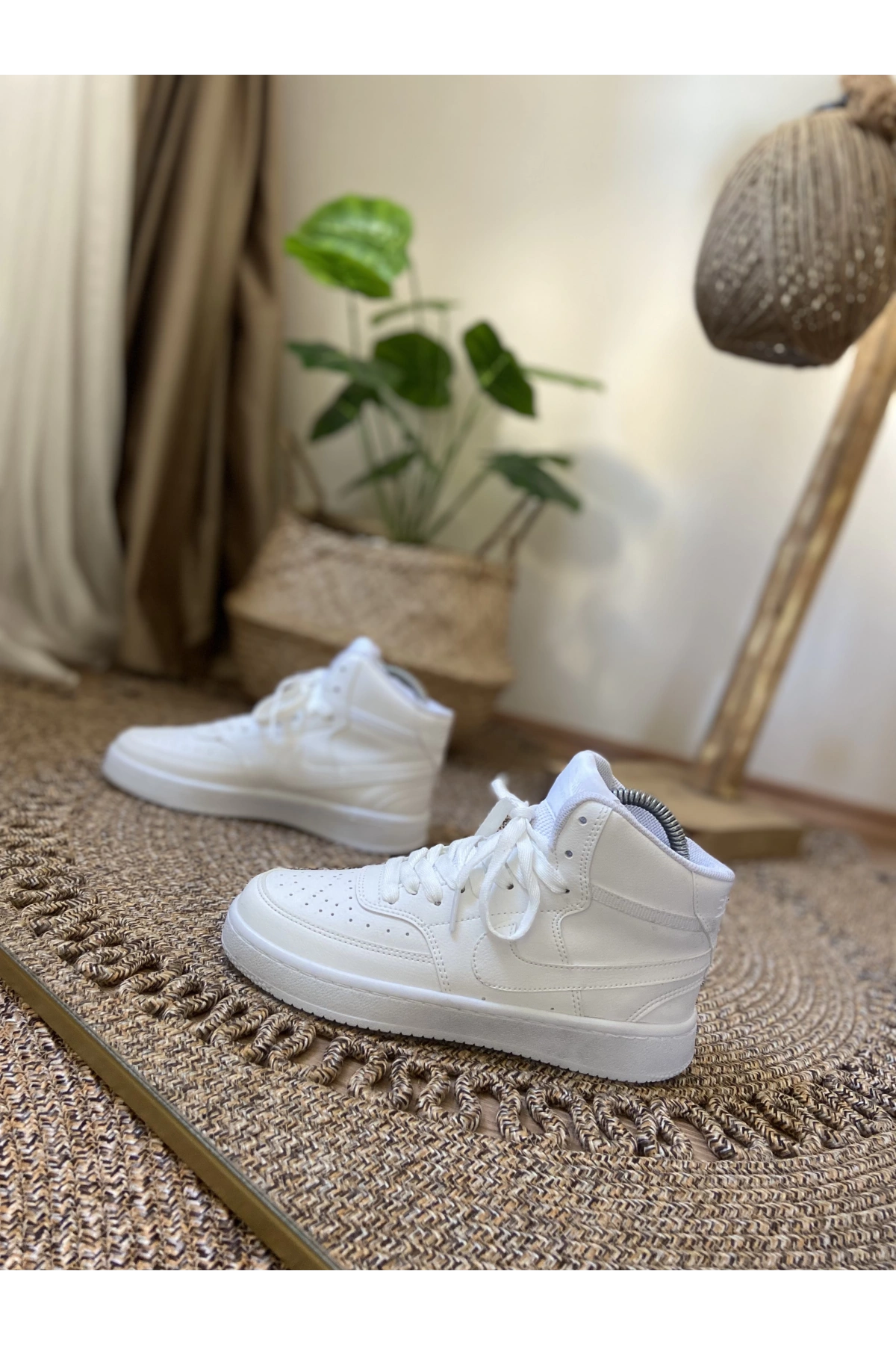 Nike Court Vision Mid Beyaz Spor Ayakkabı