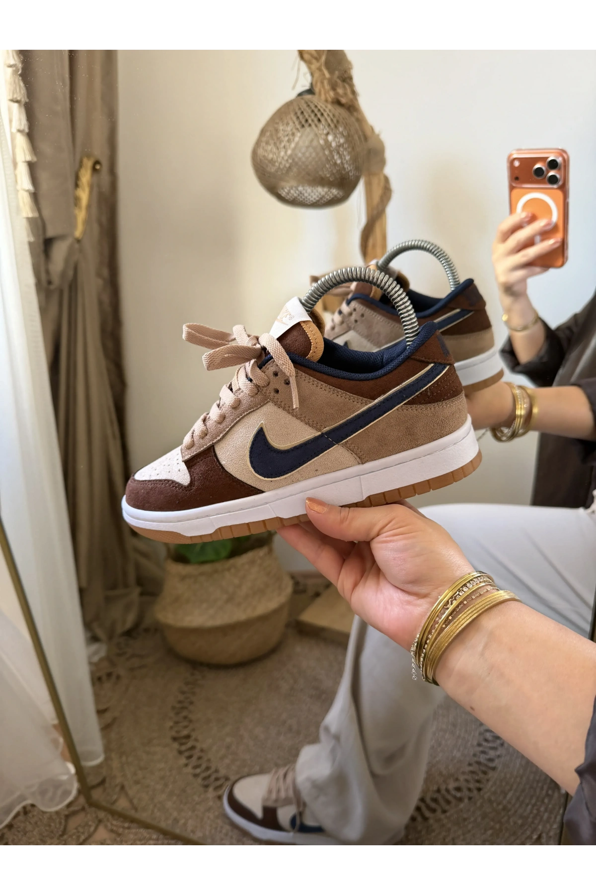 Nike Dunk Kahve Lacivert Unisex
