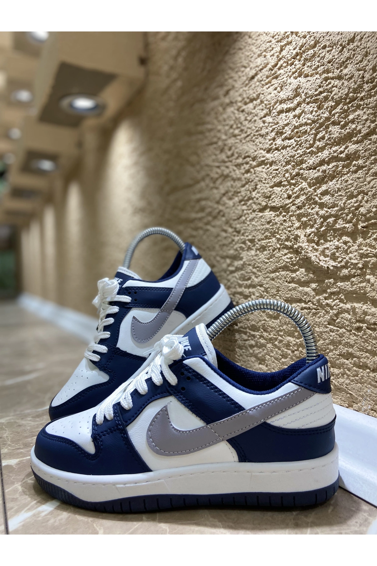 Nike Dunk Laci Beyaz İthal Spor Ayakkabı