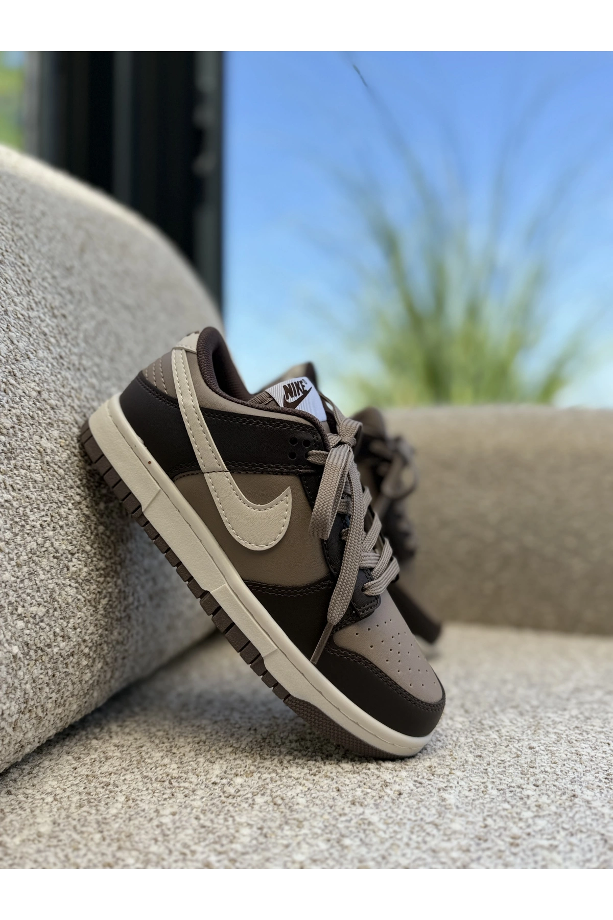 Nike Dunk Low Acı Kahve Vizon Unisex Spor Ayakkabı