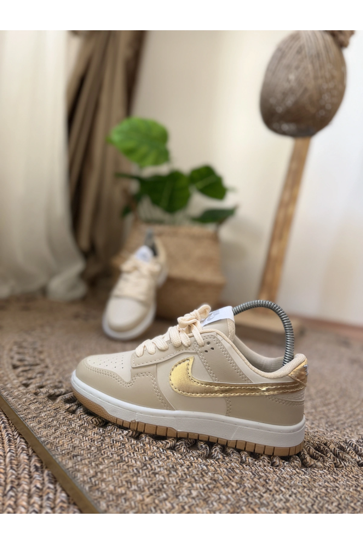 Nike Dunk Low Bej Gold