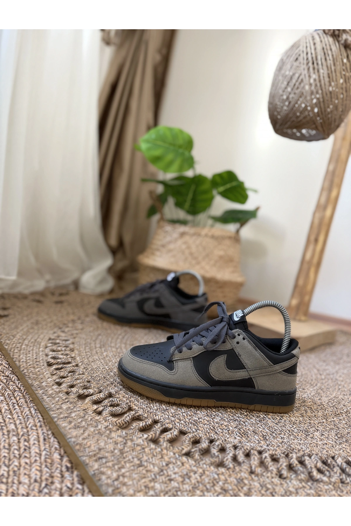 Nike Dunk Low Black Grey – Unisex Spor Ayakkabı