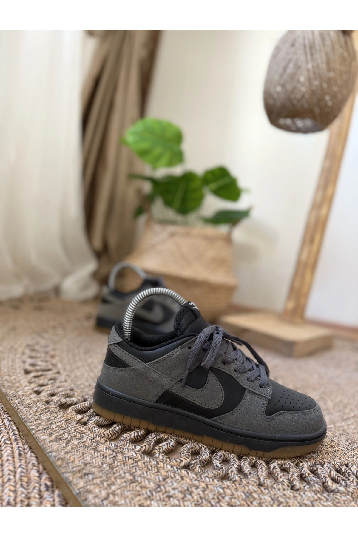 Nike Dunk Low Black Grey – Unisex Spor Ayakkabı