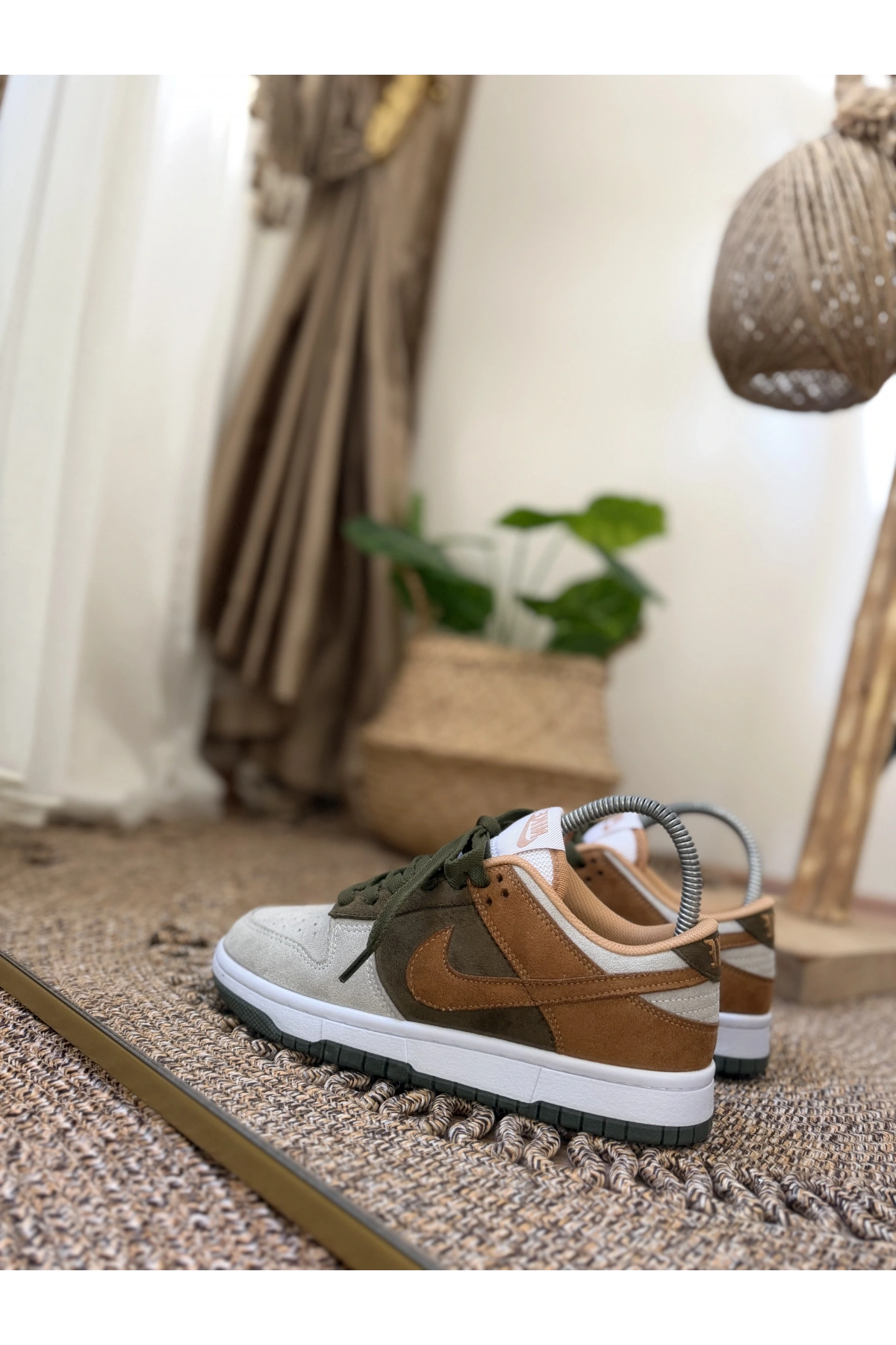 Nike Dunk Low Kahve Yeşil Unisex