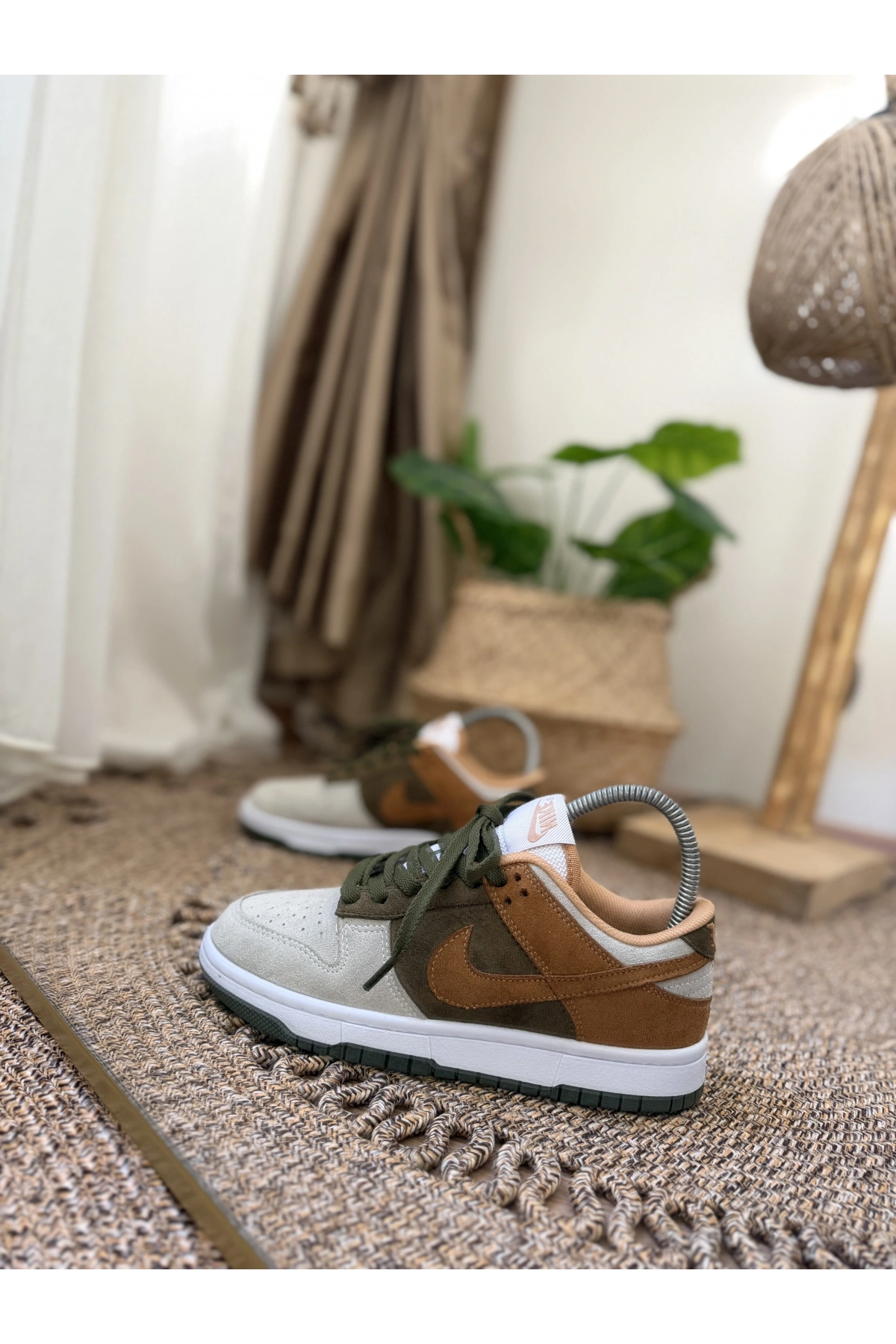 Nike Dunk Low Kahve Yeşil Unisex