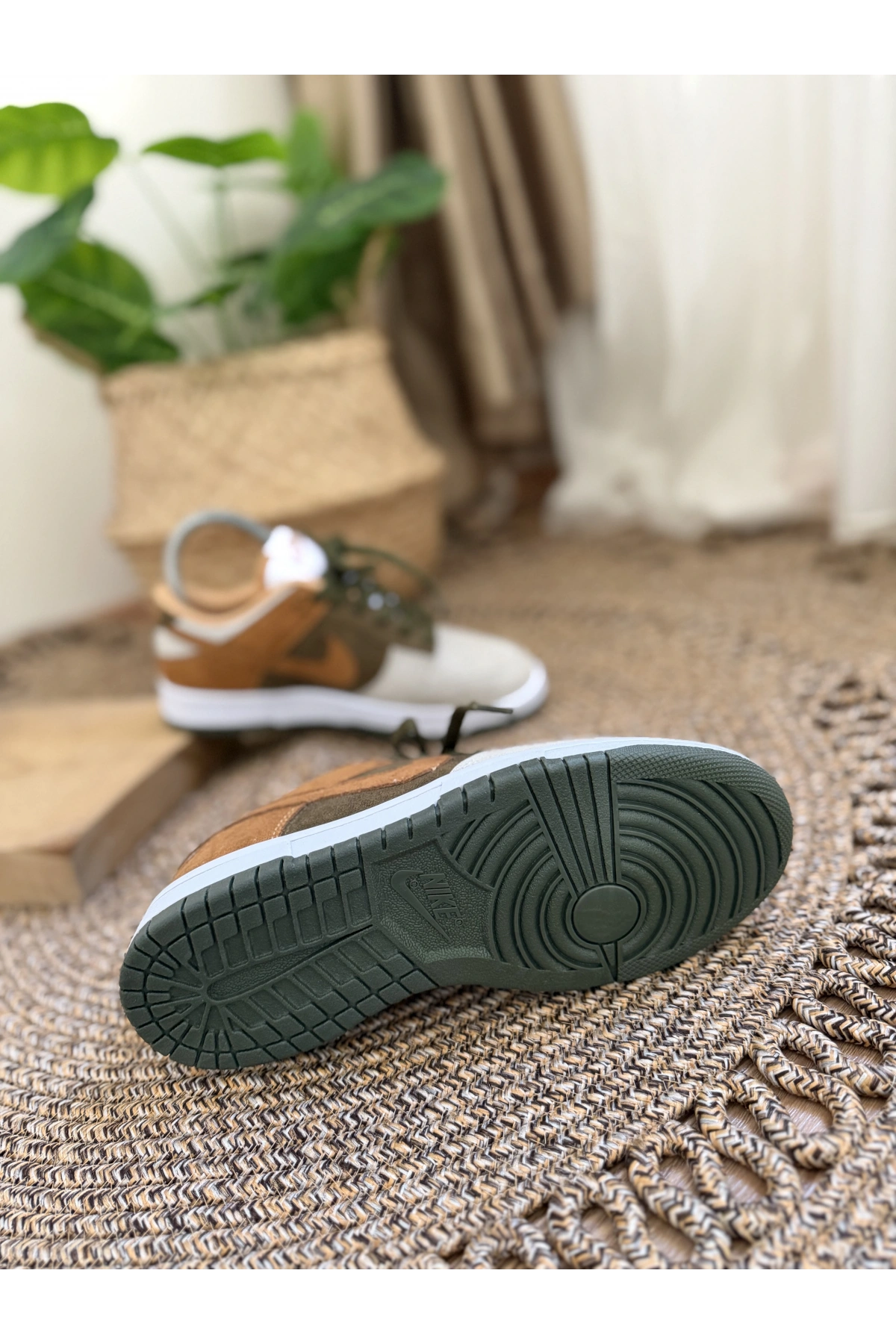 Nike Dunk Low Kahve Yeşil Unisex