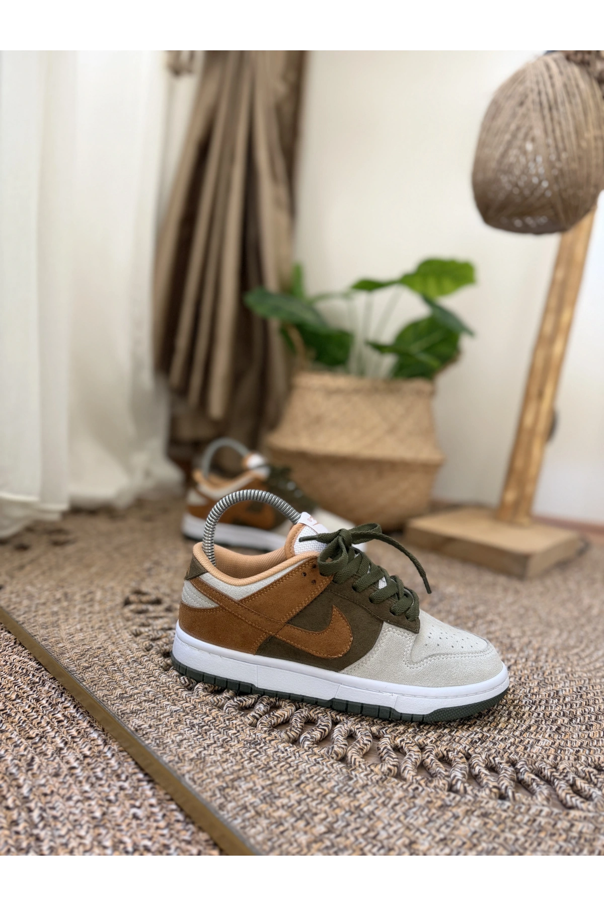 Nike Dunk Low Kahve Yeşil Unisex