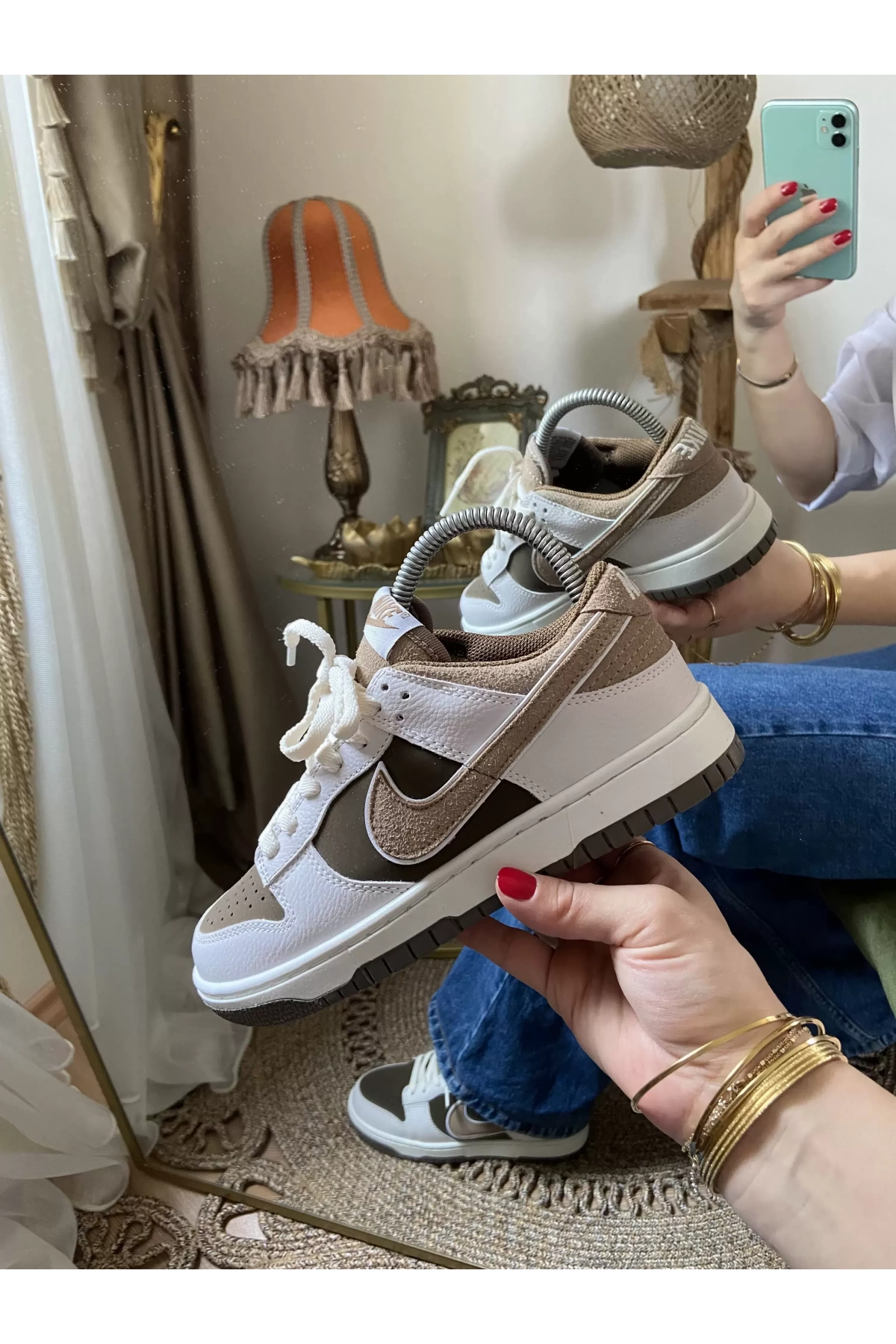 Nike Dunk Low Krem Kahve