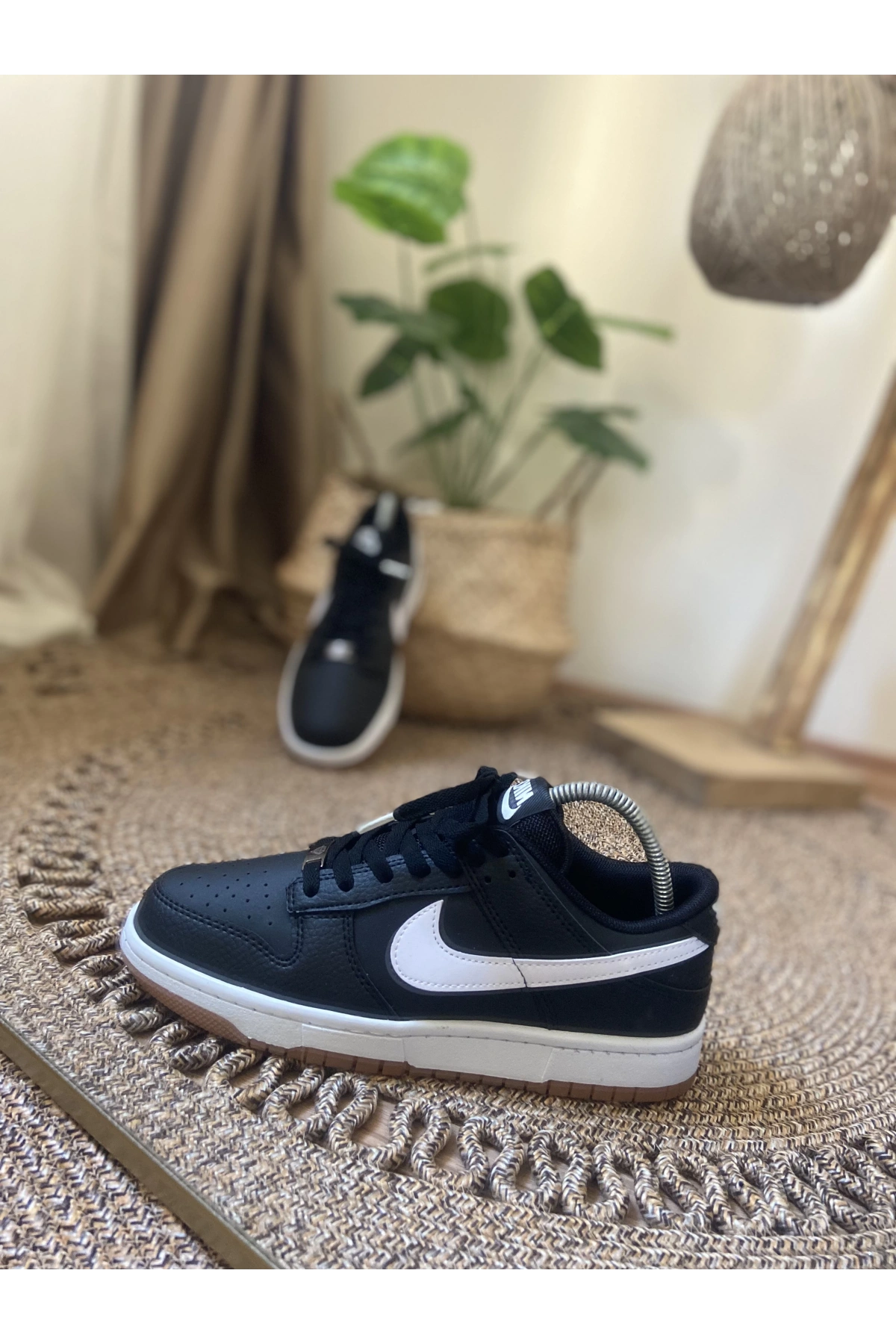 Nike Dunk Low Siyah Beyaz Spor Ayakkabı