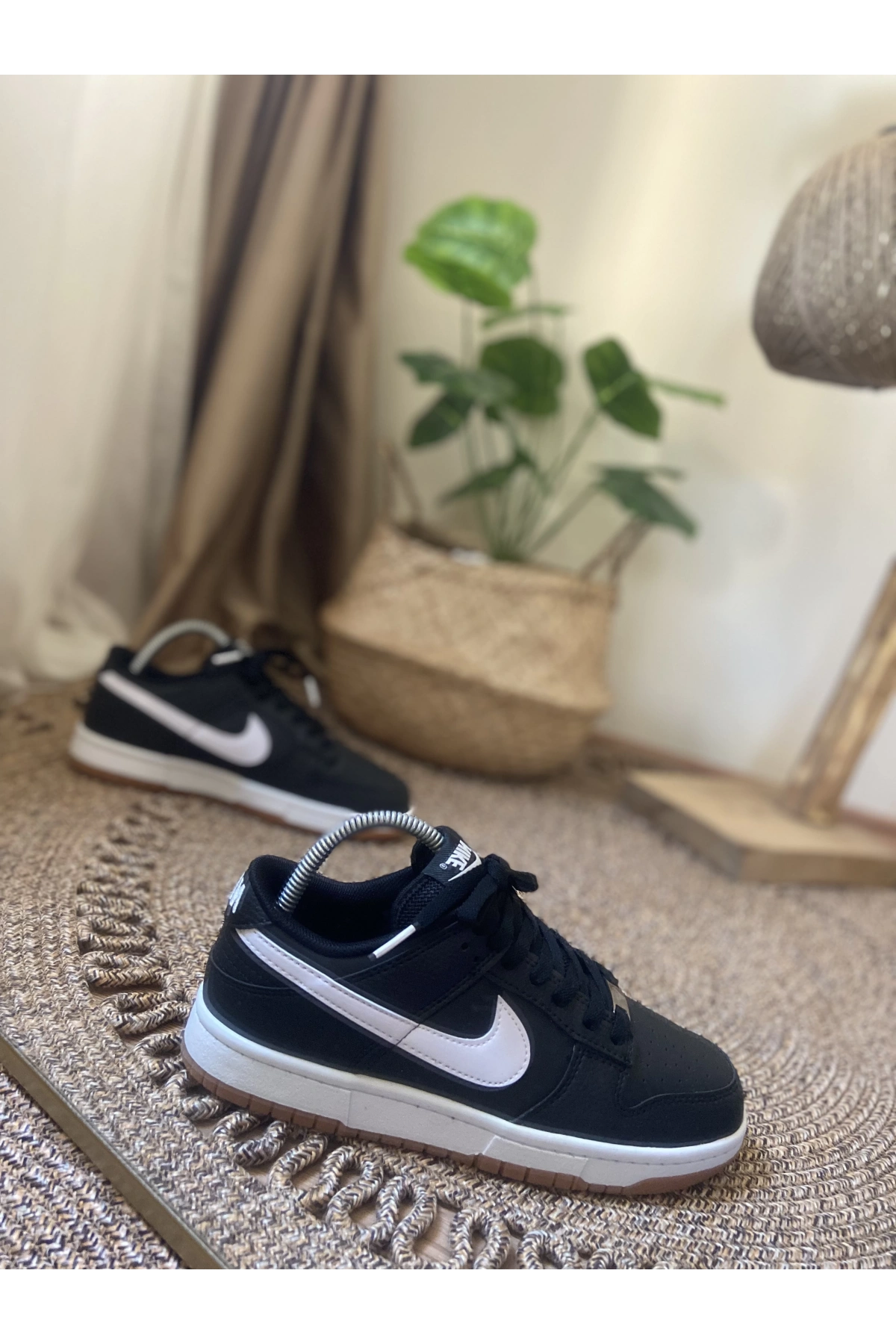 Nike Dunk Low Siyah Beyaz Spor Ayakkabı