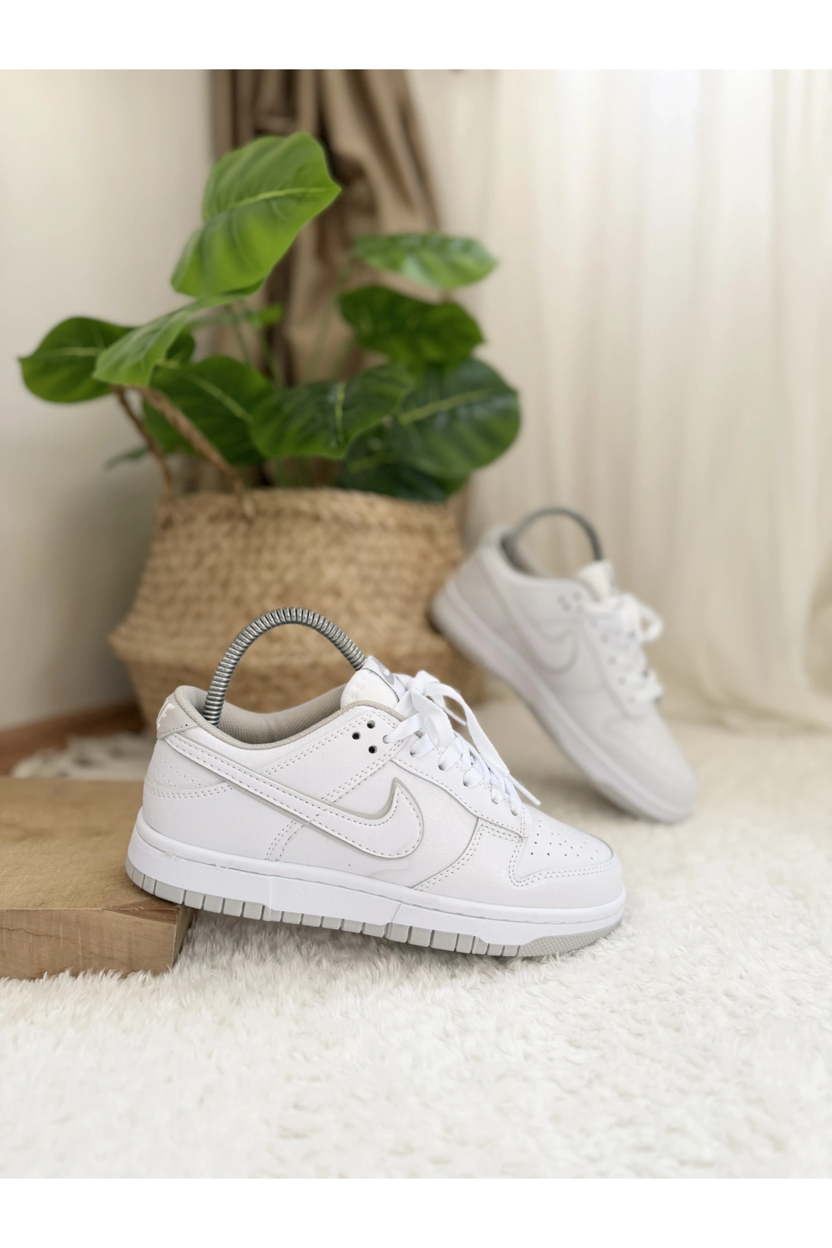 Nike Dunk Low Triple White Unisex Sneaker