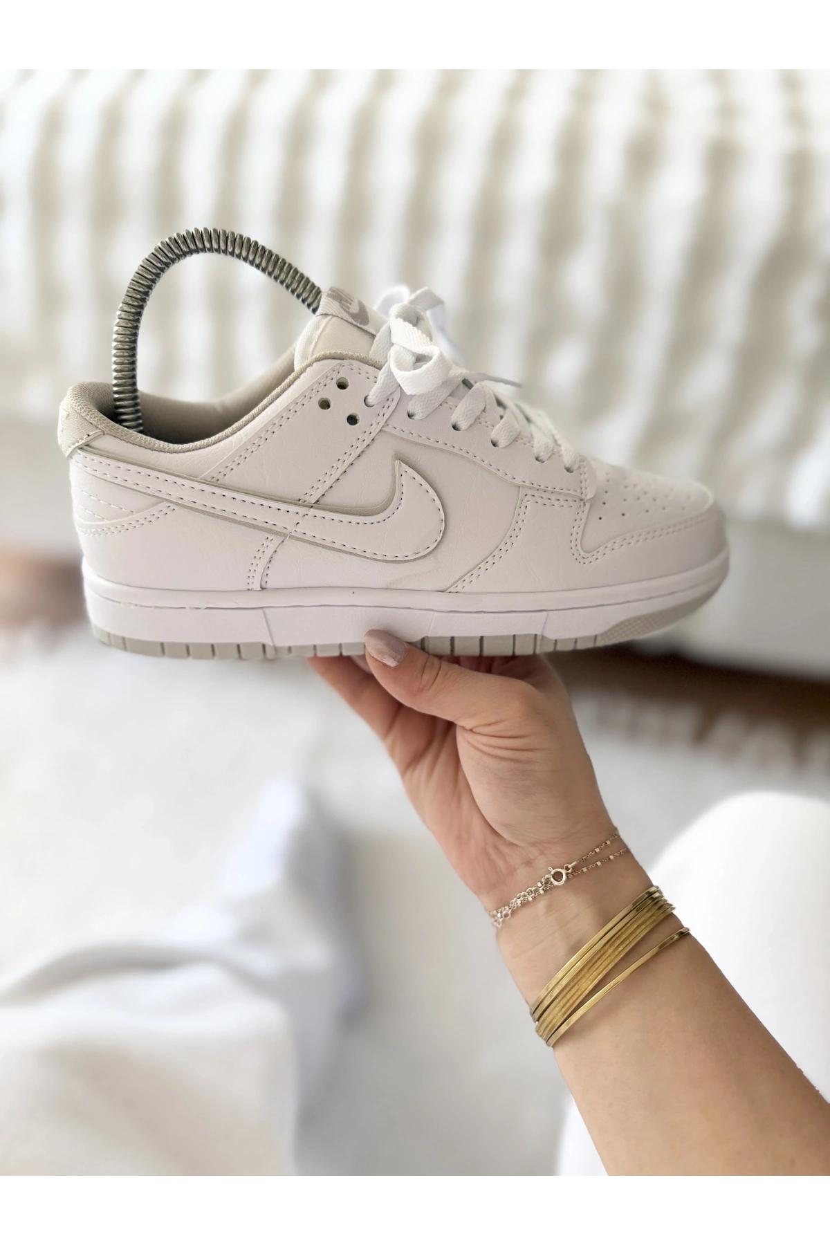 Nike Dunk Low Triple White Unisex Sneaker