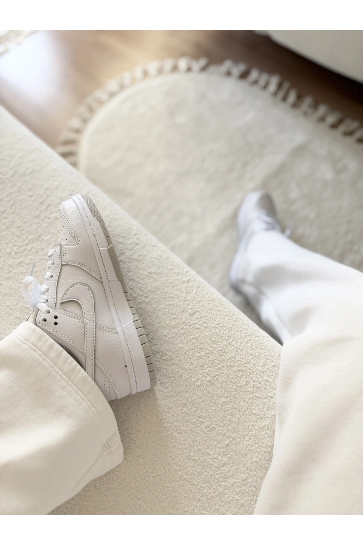 Nike Dunk Low Triple White Unisex Sneaker