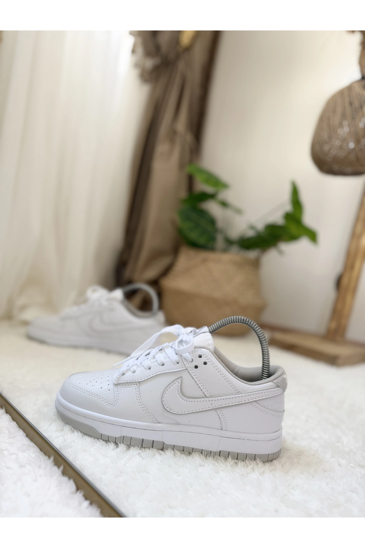 Nike Dunk Low Triple White Unisex Sneaker