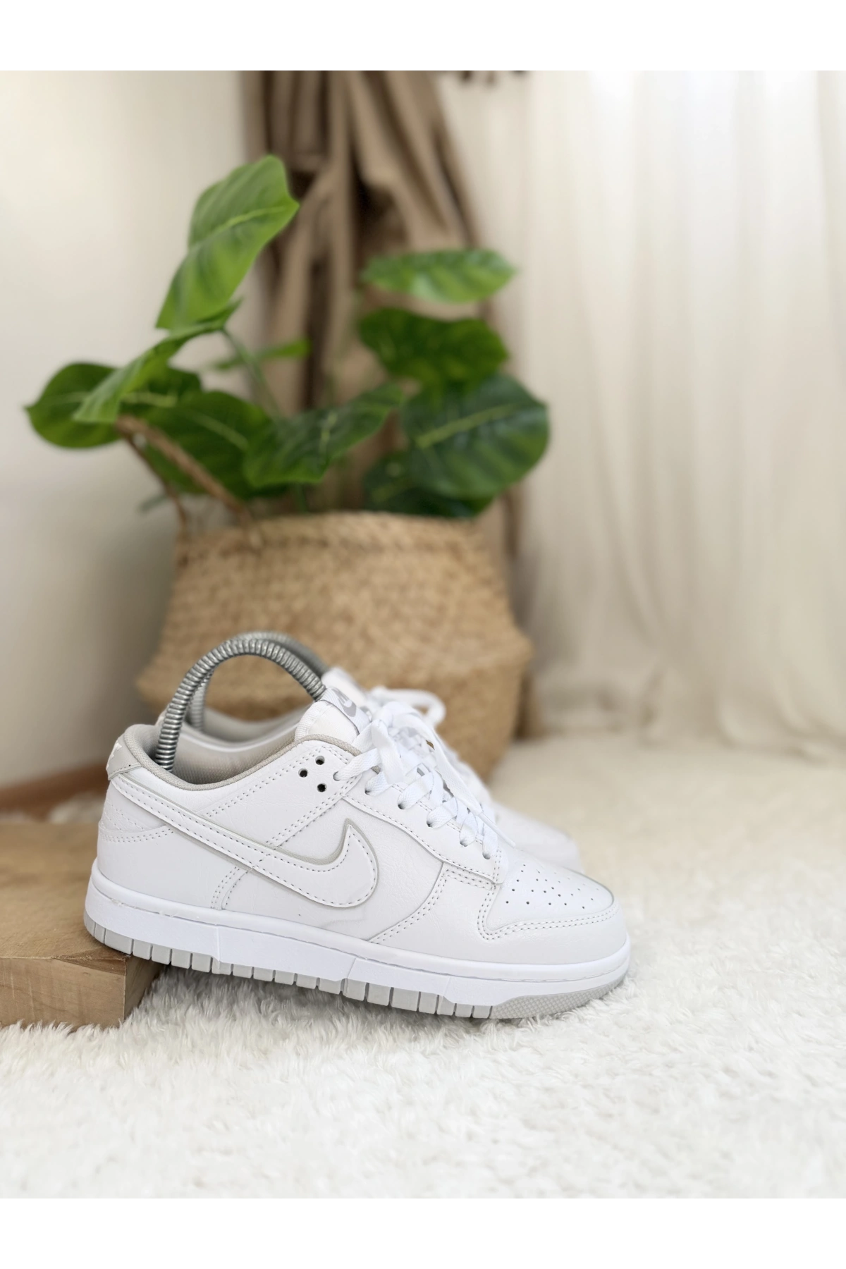 Nike Dunk Low Triple White Unisex Sneaker