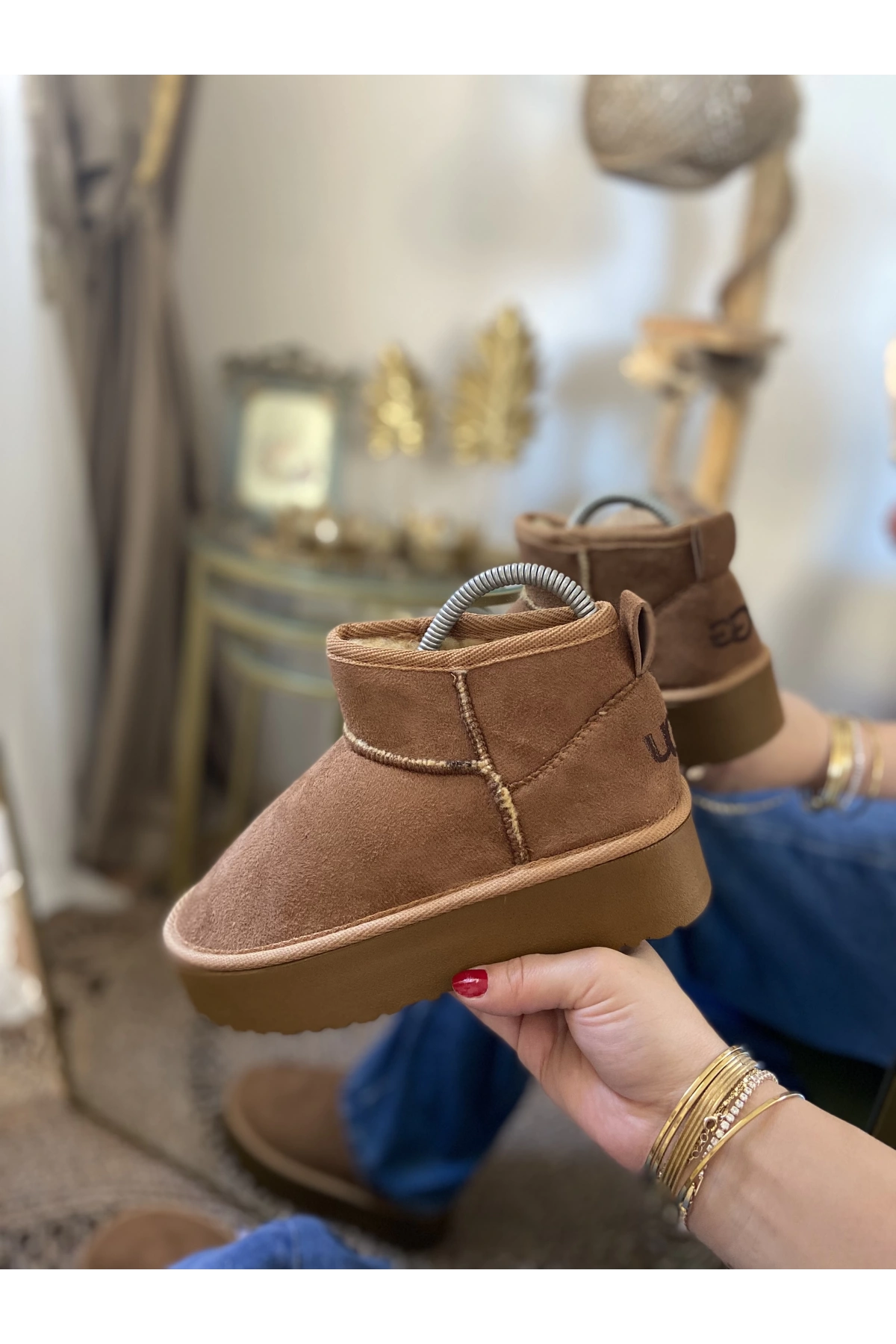 Ugg Classic Ultra Mini Kahverengi Bot