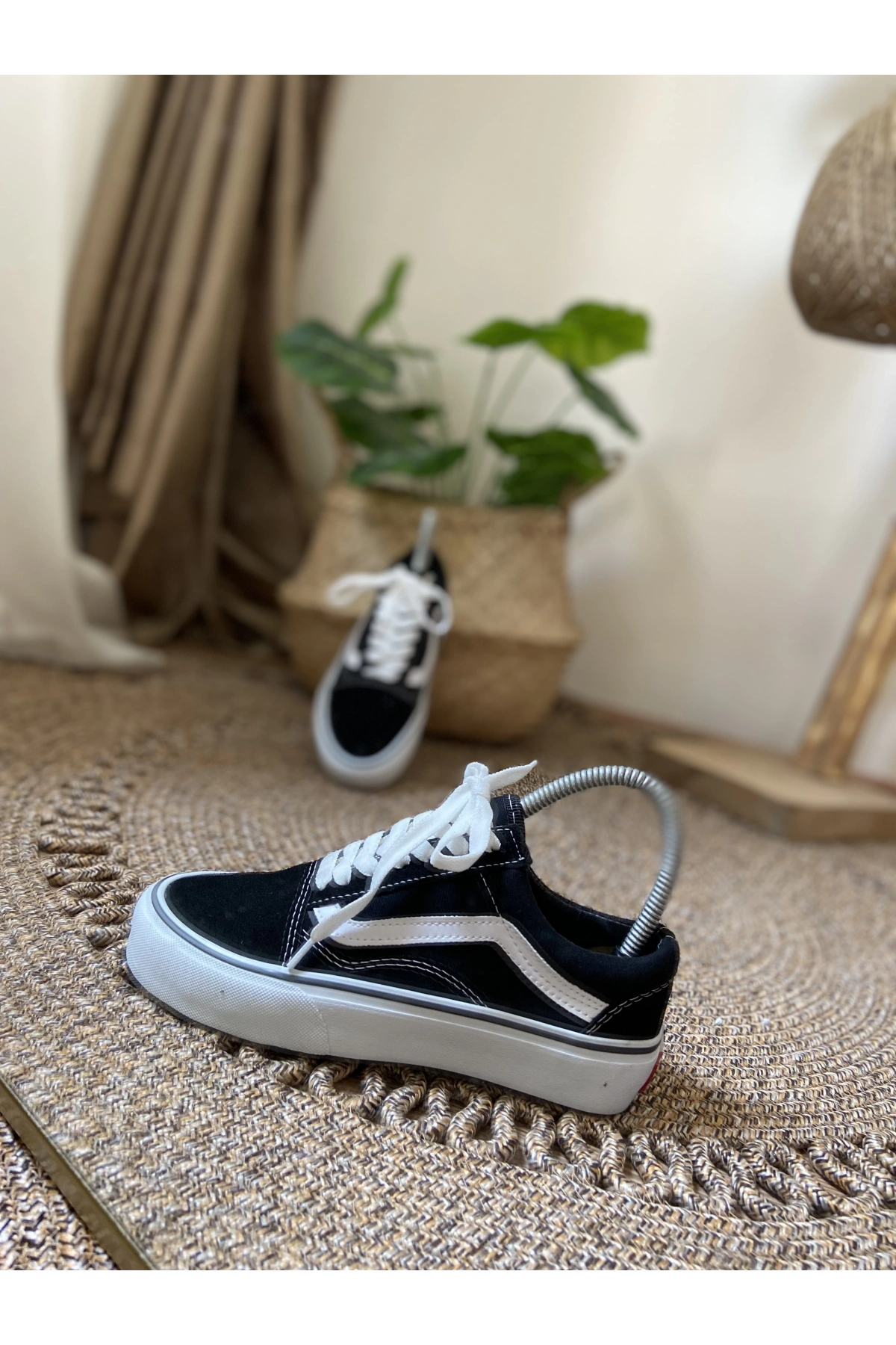 Vans Siyah Beyaz Spor Ayakkabı