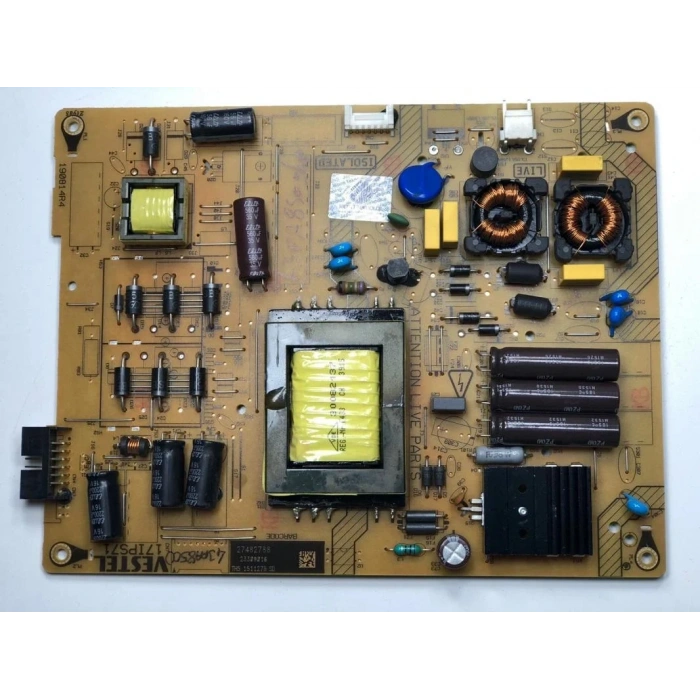 17IPS71 , 23309016 , 151127B , 27482788 , 43FA8500 , VESTEL , POWER BOARD