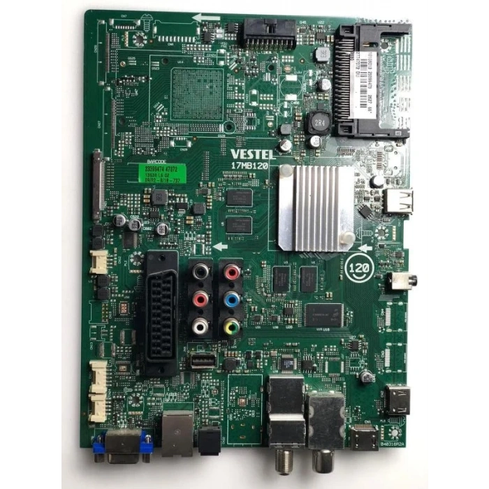 17MB120, 10108013 , 23399473 , VESTEL ,  MAINBOARD , ANAKART