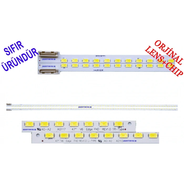 3660L-0369A LED BAR, 47 V6 EDGE FHD REV1.0 1 L-TYPE , 47 V6 EDGE FHD REV1.0 1 R-TYPE, LG 47LW5500, 47LW4500, 47LV5500 BRACKET