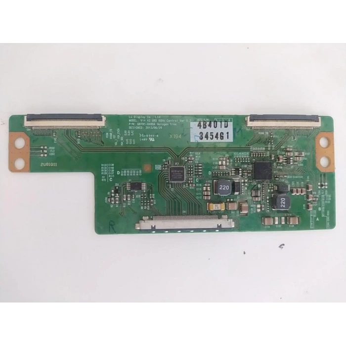 6870C-0480A, V14 42 DRD 60HZ CONTROL-VER 0.3, 6871L-4119A, LC420DUE (MG)(A3), LG 42LF580N-ZA, LG 42LF580N, T Con
