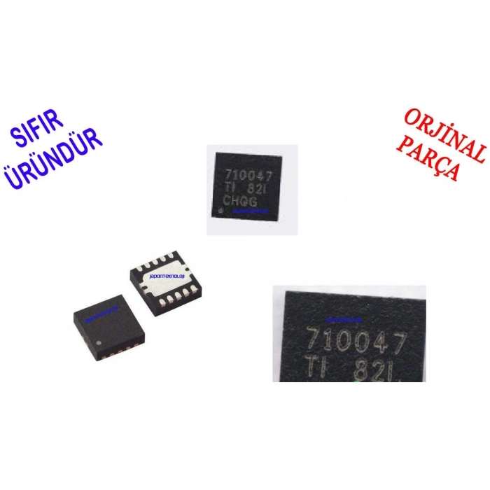 710047 , SN1710047DRCR , 71004 , ARÇELİK BEKO GRUNDİG 5VOLT DC ENTEGRE, QFN-10
